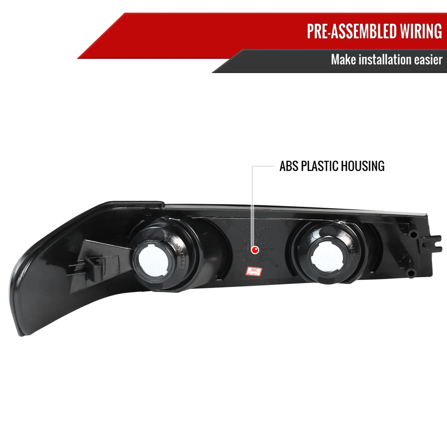 2004-2012 Chevy Colorado GMC Canyon Corner Lights Chrome Housing/Clear Lens - Image 9