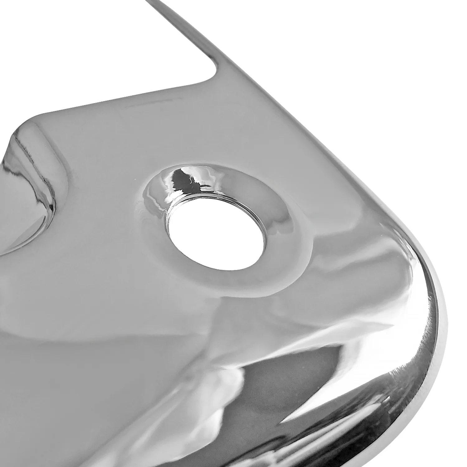2004-2012 Ford F-150 2DR ABS Door Handle Covers w/ Keyholes Chrome - Image 3