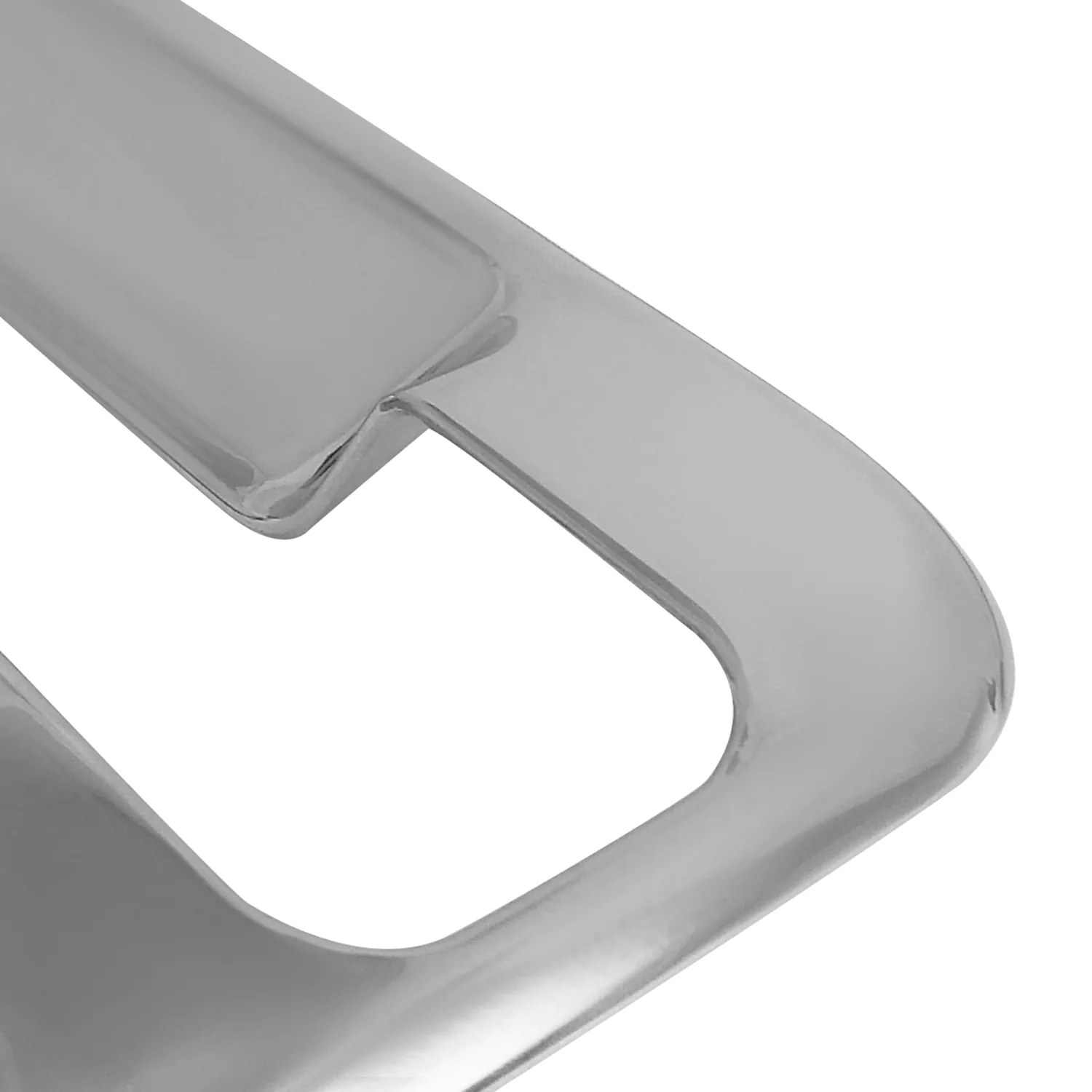 2004-2012 Ford F-150 2DR ABS Door Handle Covers w/ Keyholes Chrome - Image 5