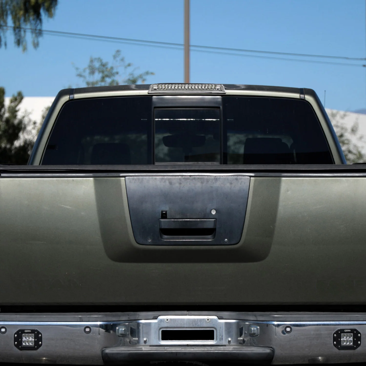 2004-2015 Nissan Titan LED 3rd Brake Light Chrome Housing/Clear Lens - Image 10