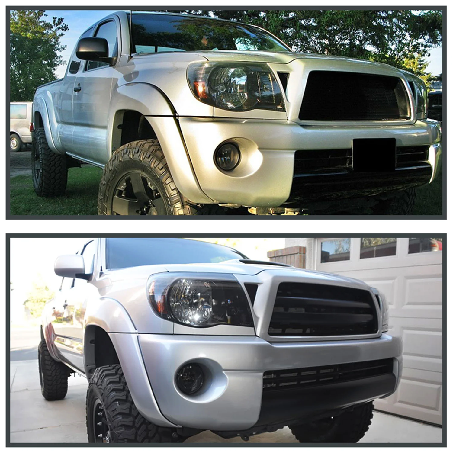 2004-2016 Toyota Sequoia/Tundra/Tacoma/Solara H10 Fog Lights Kit Chrome/Smoke - Image 8
