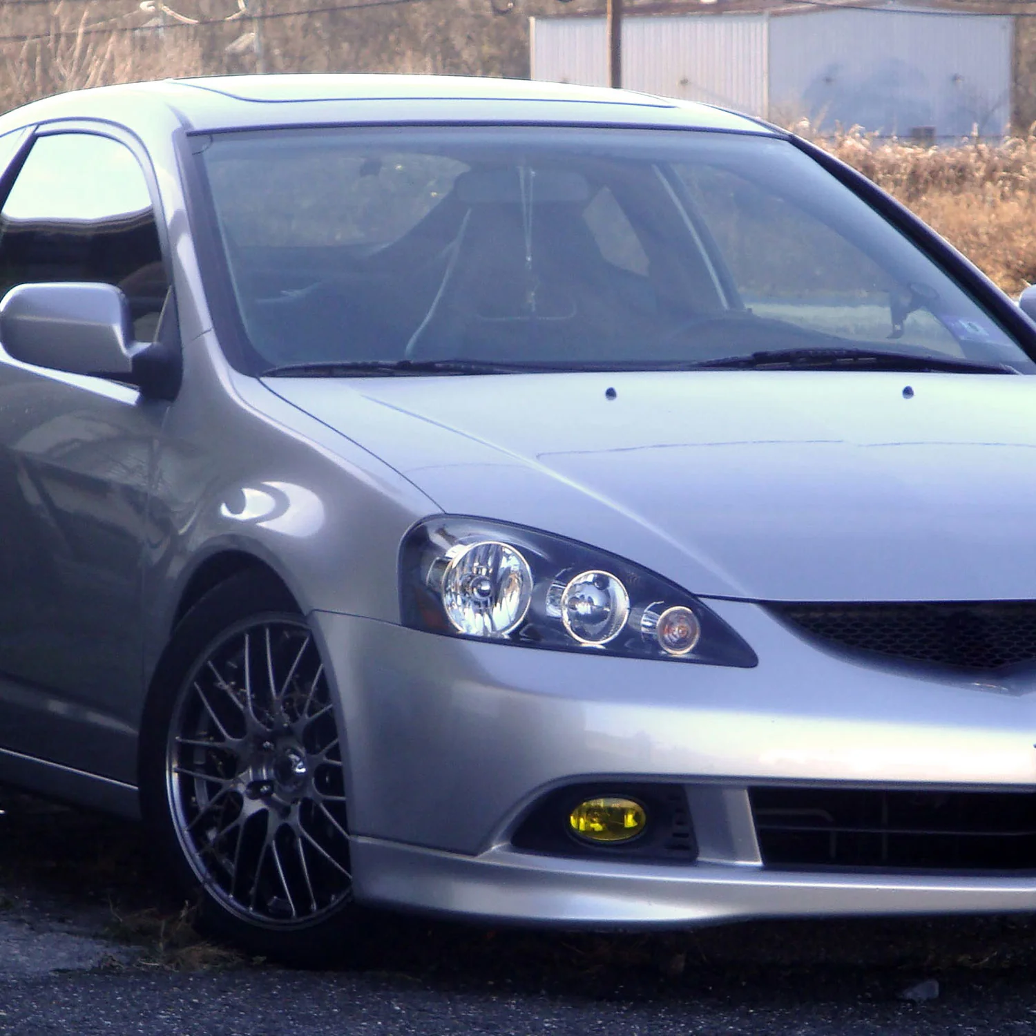 2005-2007 Acura RSX H11 Fog Lights Kit Chrome Housing/Yellow Lens - Image 10