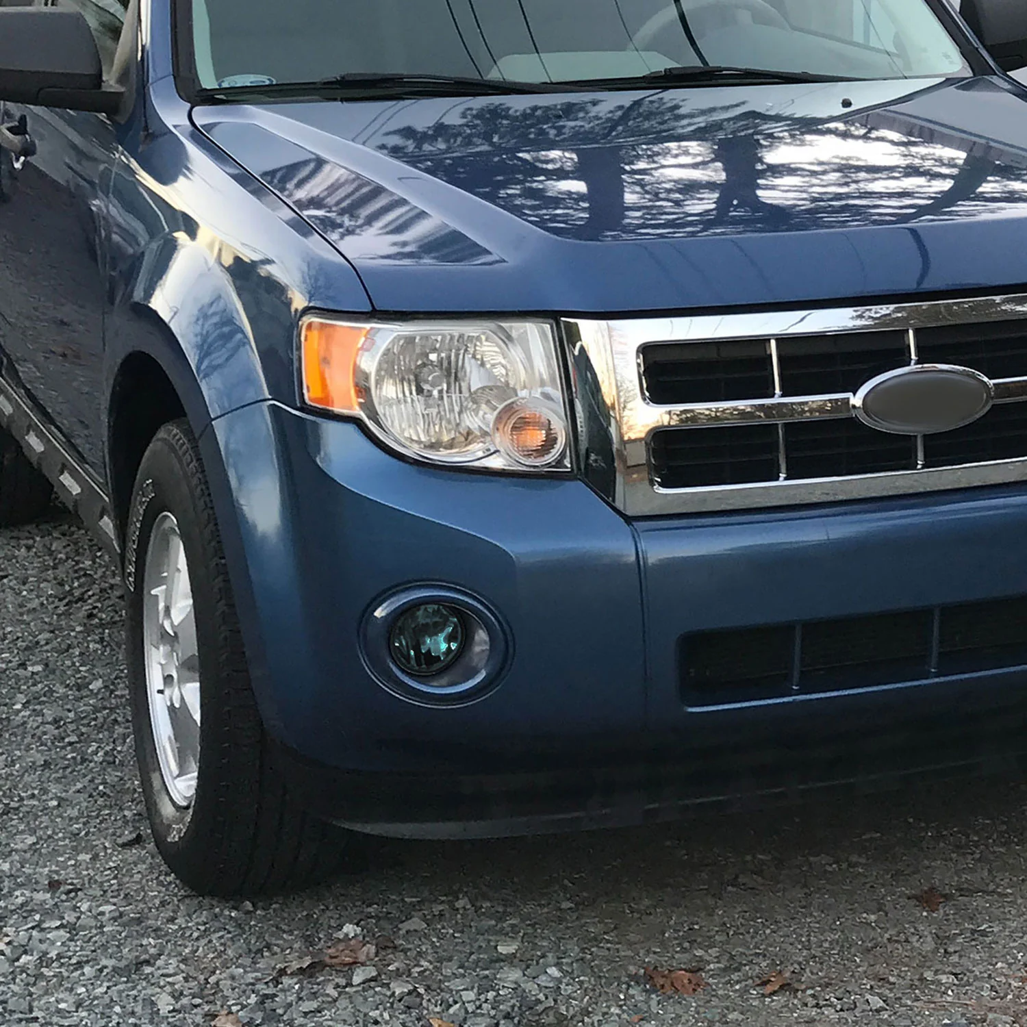 2005-2007 Ford Escape/ 2000-2004 Focus SVT H10 Fog Lights Kit Chrome/Smoke Lens - Image 9