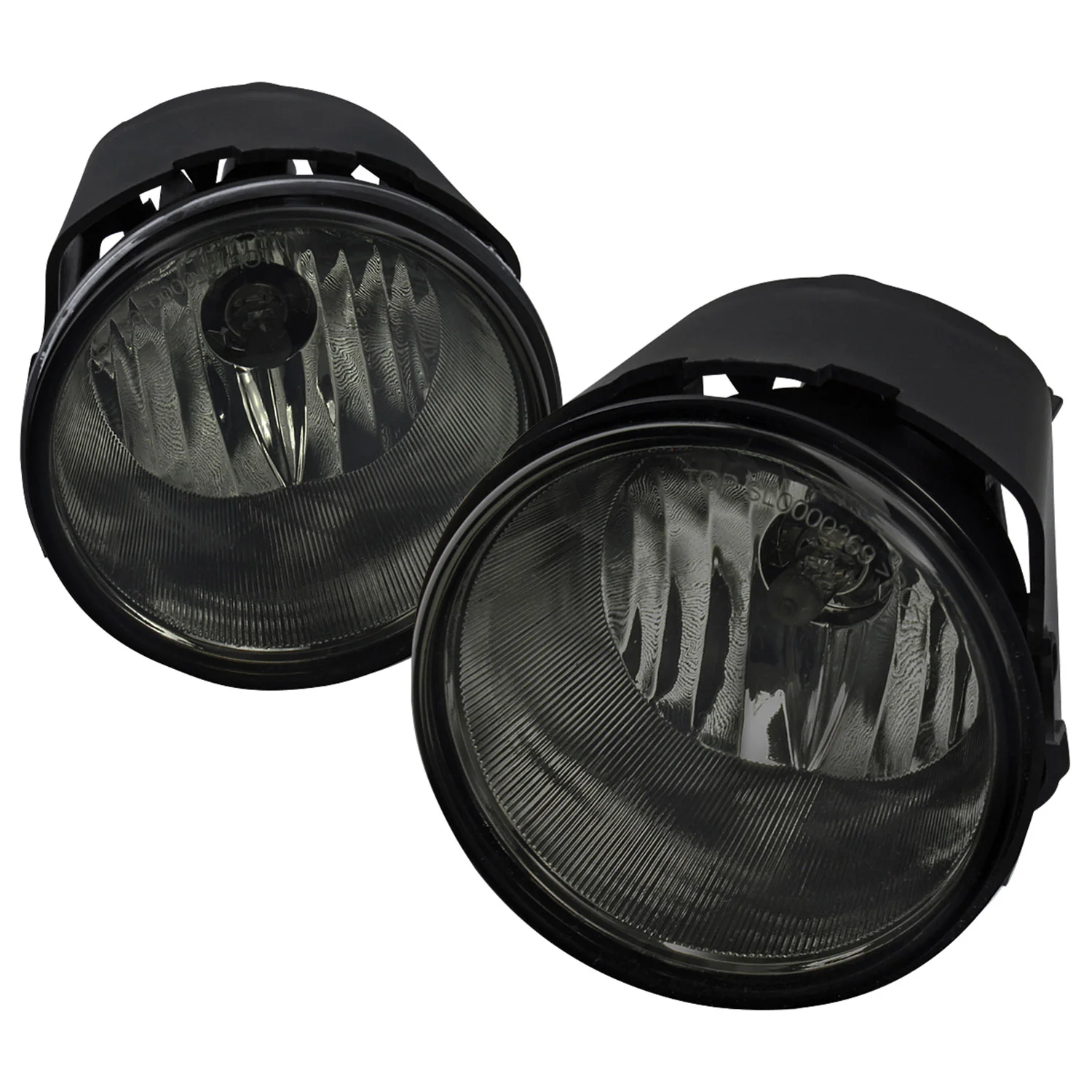2005-2009 Dodge Dakota Jeep Grand Cherokee H8 Fog Lights Kit Chrome/Smoke Lens
