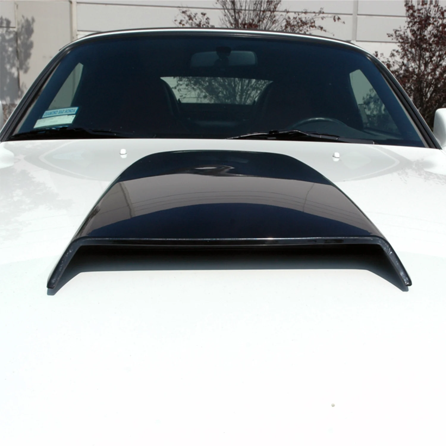 2005-2009 Ford Mustang Black ABS Hood Scoop Air Vent - Image 10