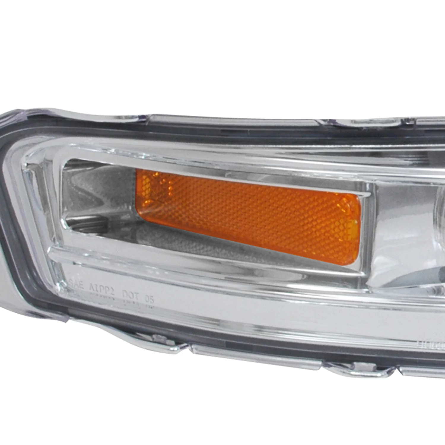 2005-2009 Ford Mustang Factory Style Bumper Lights Chrome Housing/Clear Lens - Image 6
