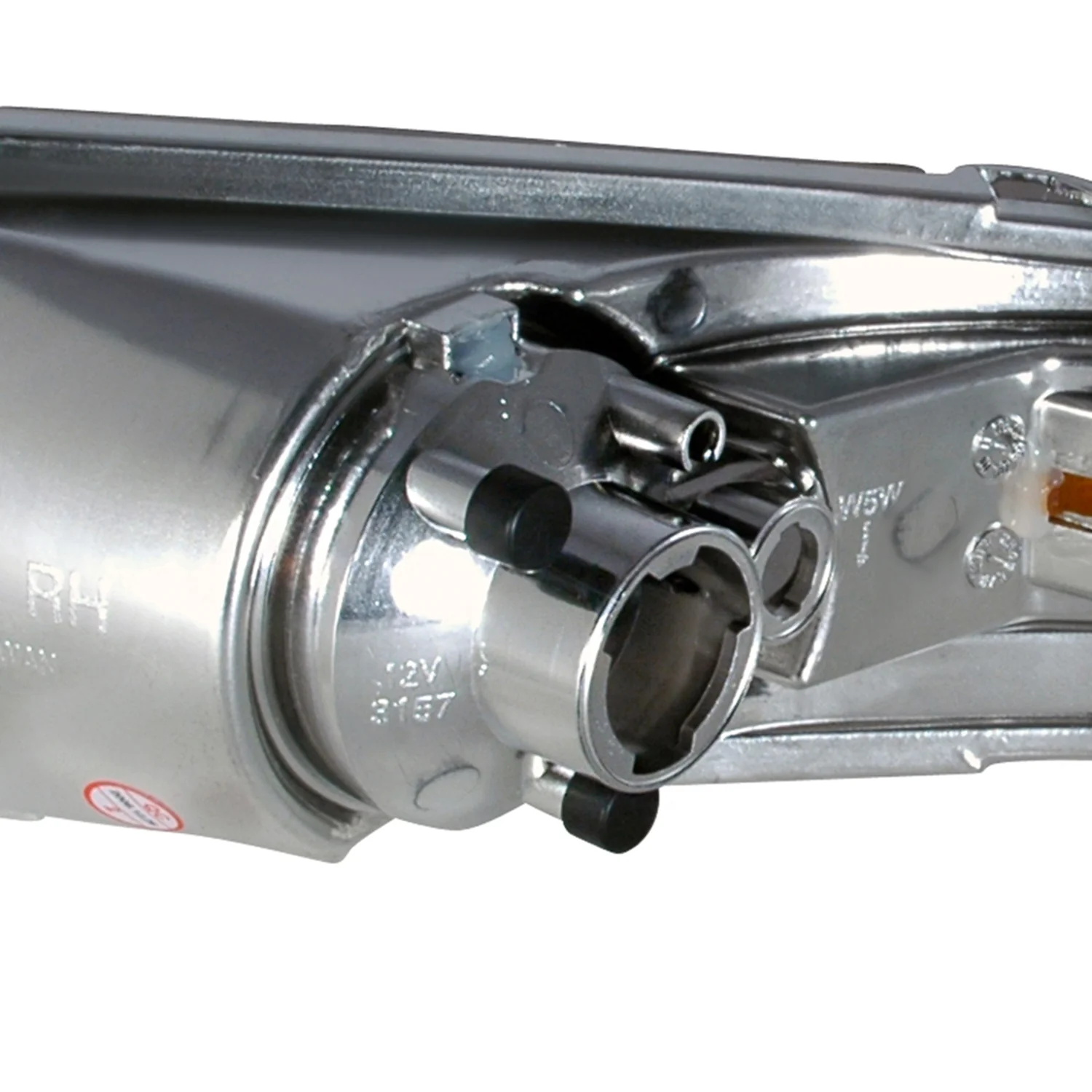 2005-2009 Ford Mustang Factory Style Bumper Lights Chrome Housing/Clear Lens - Image 8