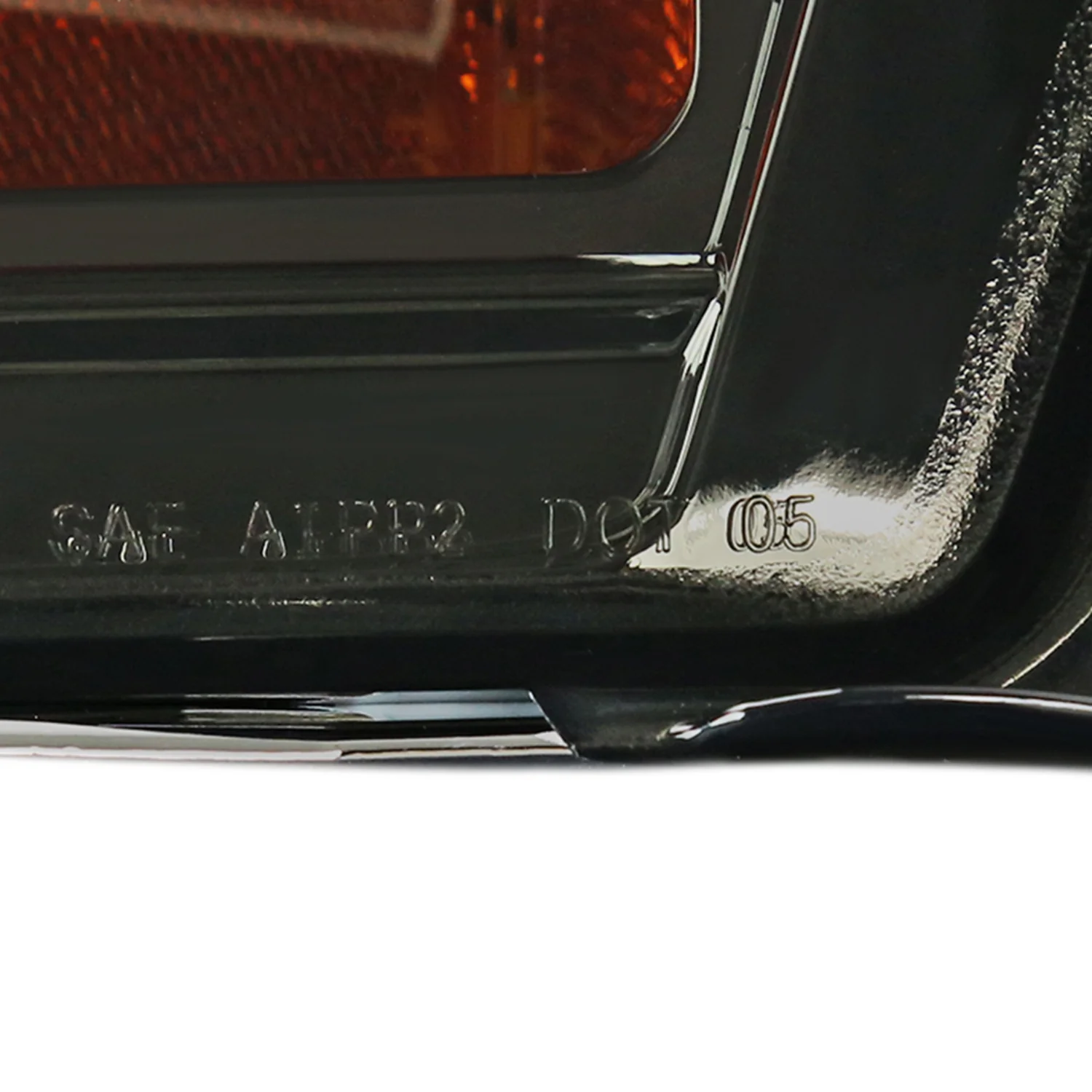 2005-2009 Ford Mustang Factory Style Bumper Lights Chrome Housing/Smoke Lens - Image 6