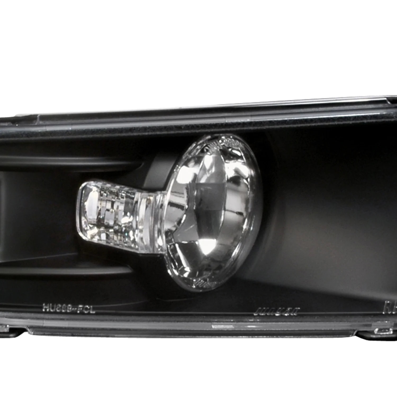 2005-2009 Ford Mustang Factory Style Bumper Lights Matte Black/Clear Lens - Image 2