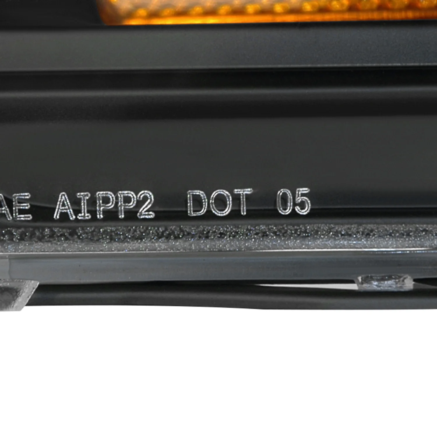 2005-2009 Ford Mustang Factory Style Bumper Lights Matte Black/Clear Lens - Image 5