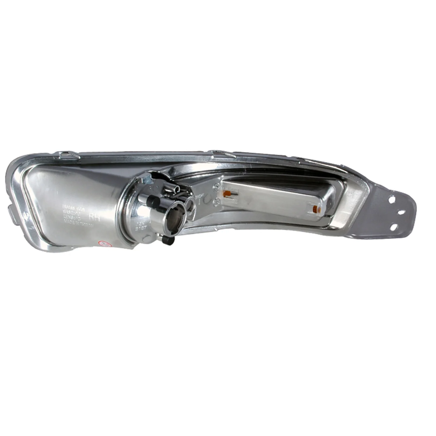 2005-2009 Ford Mustang Factory Style Bumper Lights Matte Black/Clear Lens - Image 9