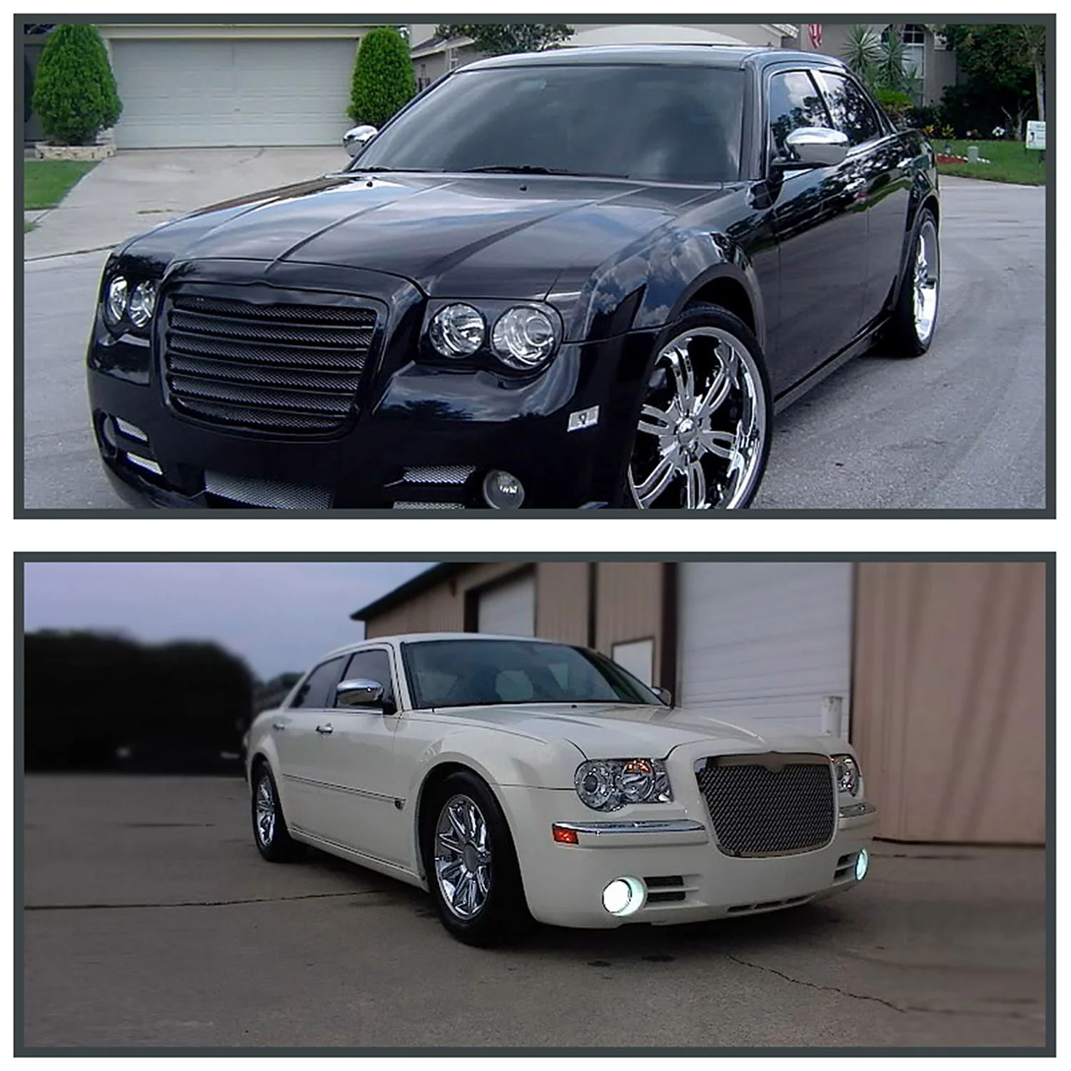 2005-2010 Chrysler 300/300C Dodge Magnum/Charger Chrome ABS Mirror Covers - Image 8