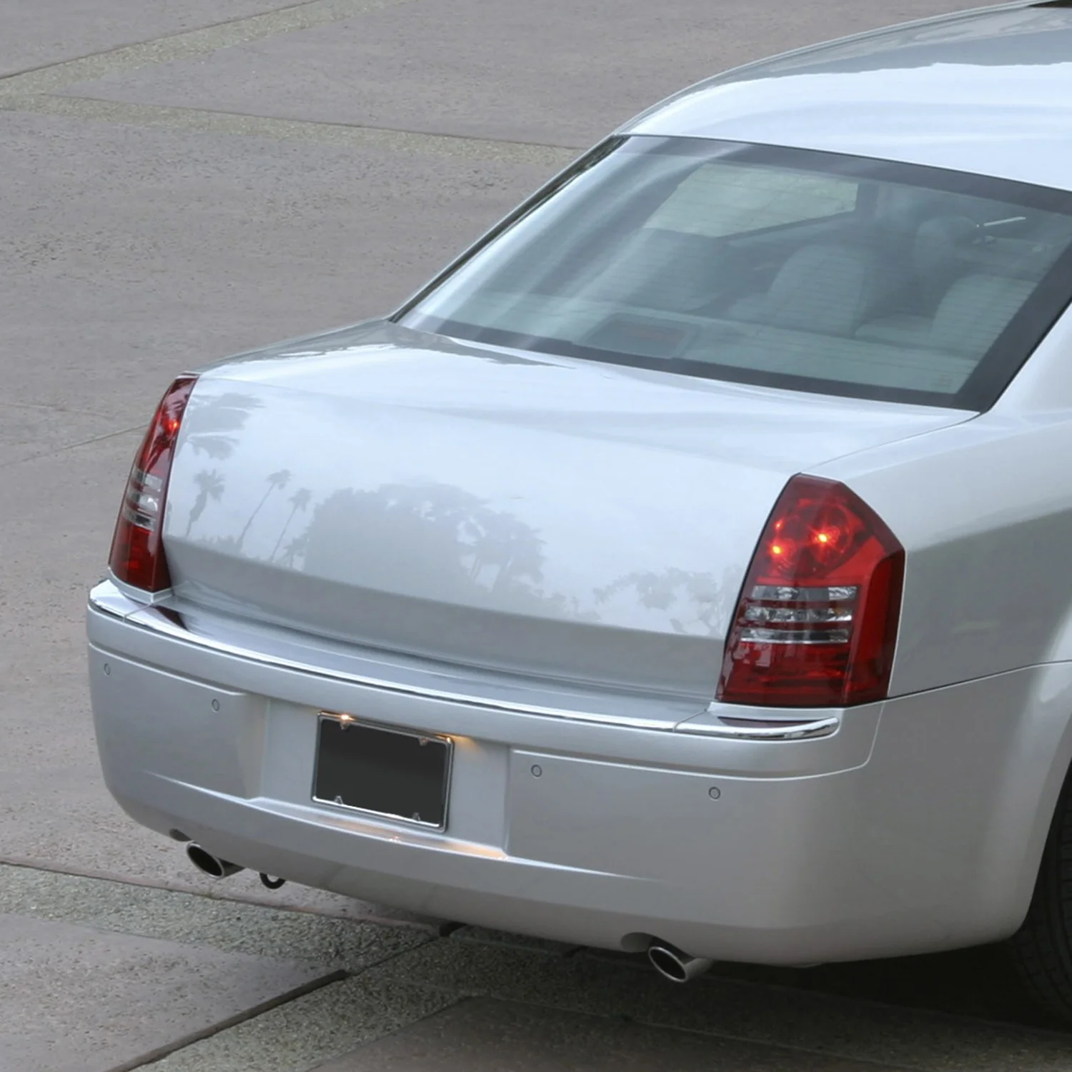 2005-2010 Chrysler 300 Chrome ABS Front & Rear Bumper 5PC Trim Set - Image 10