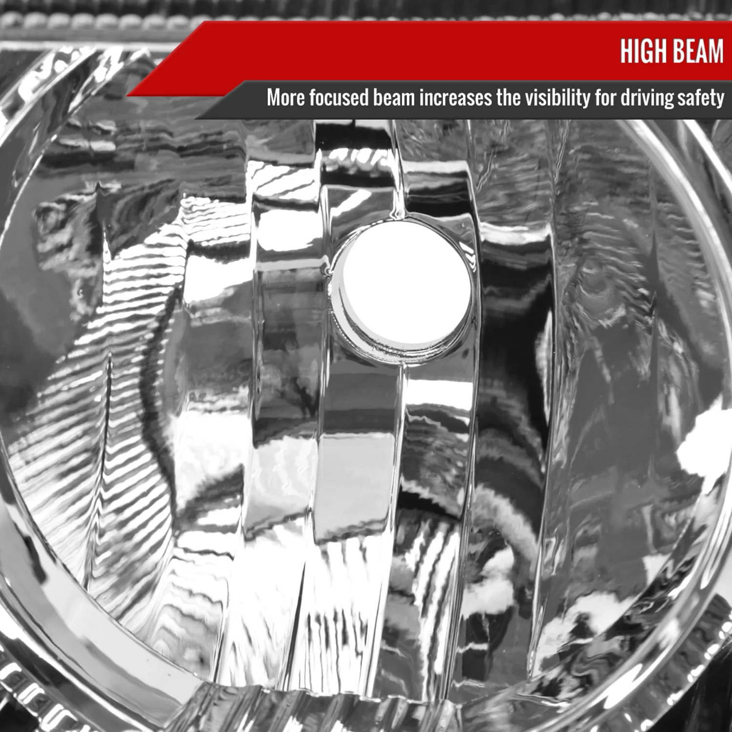 2005-2010 Chrysler 300 Factory Style Headlights Chrome Housing/Clear Lens - Image 4
