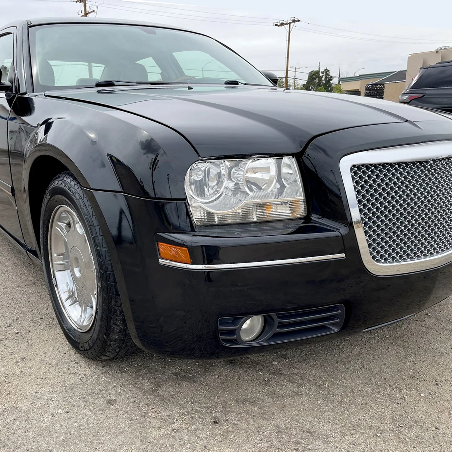 2005-2010 Chrysler 300 Factory Style Headlights Chrome Housing/Clear Lens - Image 9