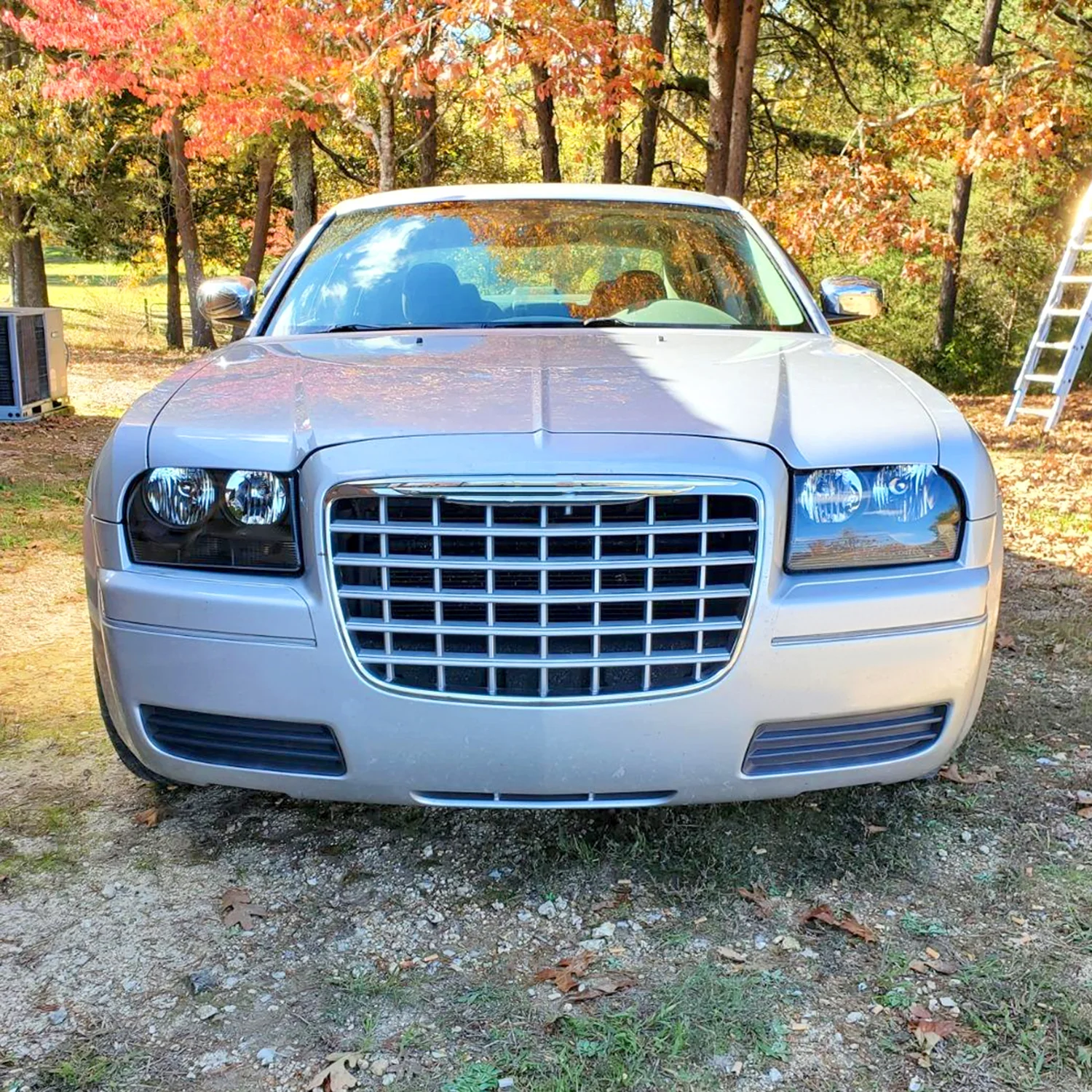 2005-2010 Chrysler 300 Factory Style Headlights Matte Black/Clear Lens - Image 10