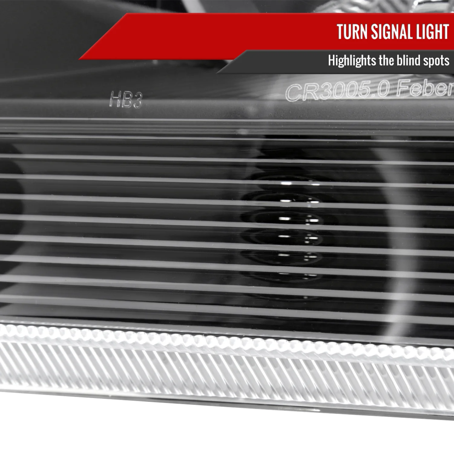 2005-2010 Chrysler 300 Factory Style Headlights Matte Black/Clear Lens - Image 5