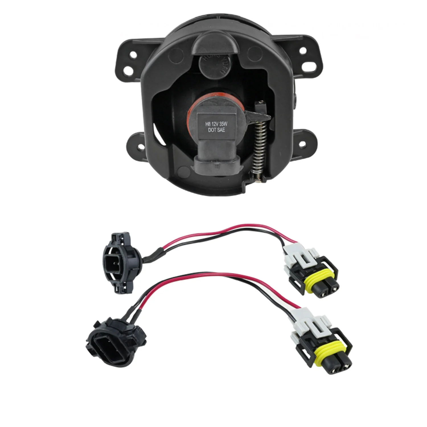 2005-2011 Chrysler 300/PT Cruiser/ Magnum/Journey/ Wrangler H8 Fog Light Smoke - Image 9