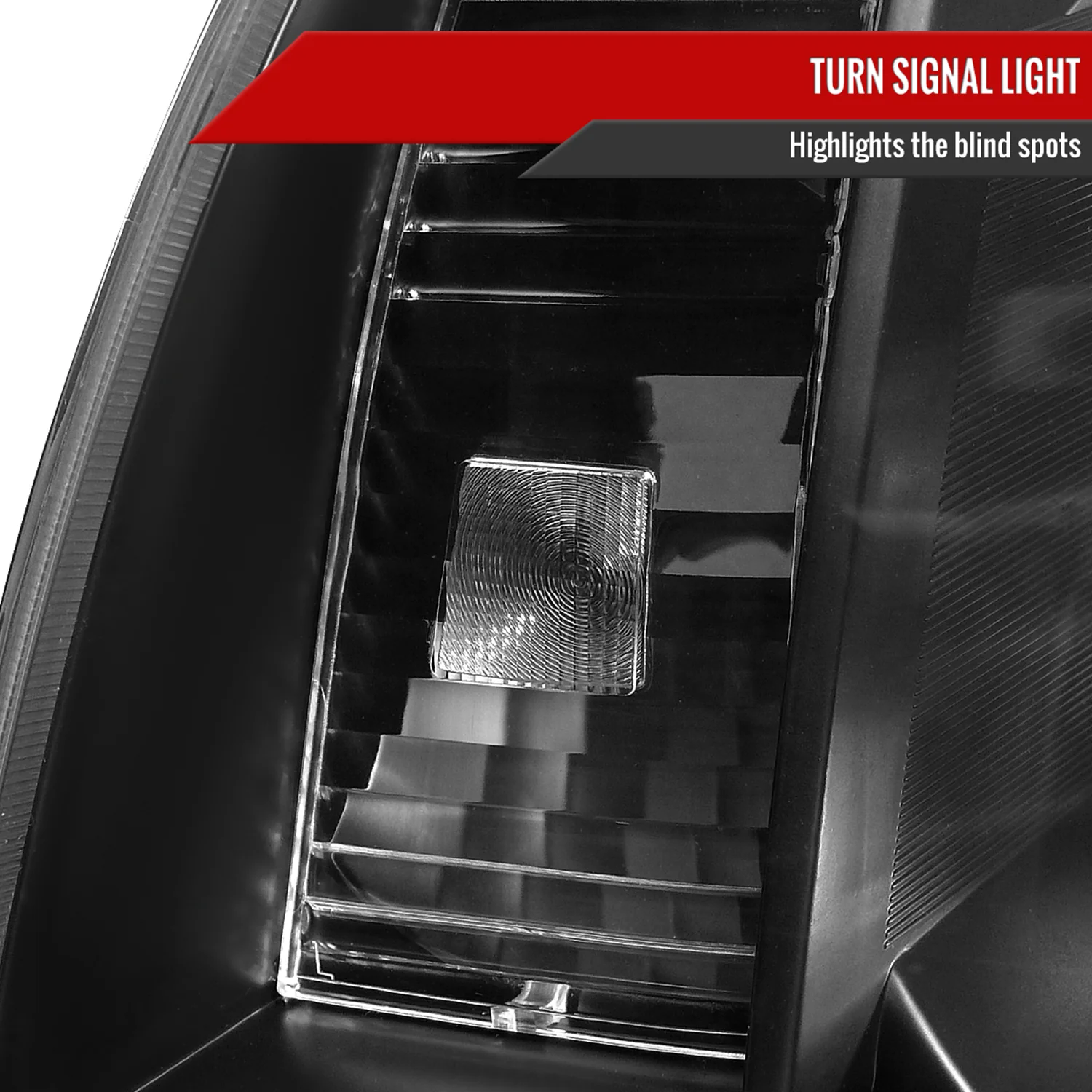 2005-2011 Toyota Tacoma Factory Style Headlights Matte Black/Clear Lens - Image 4