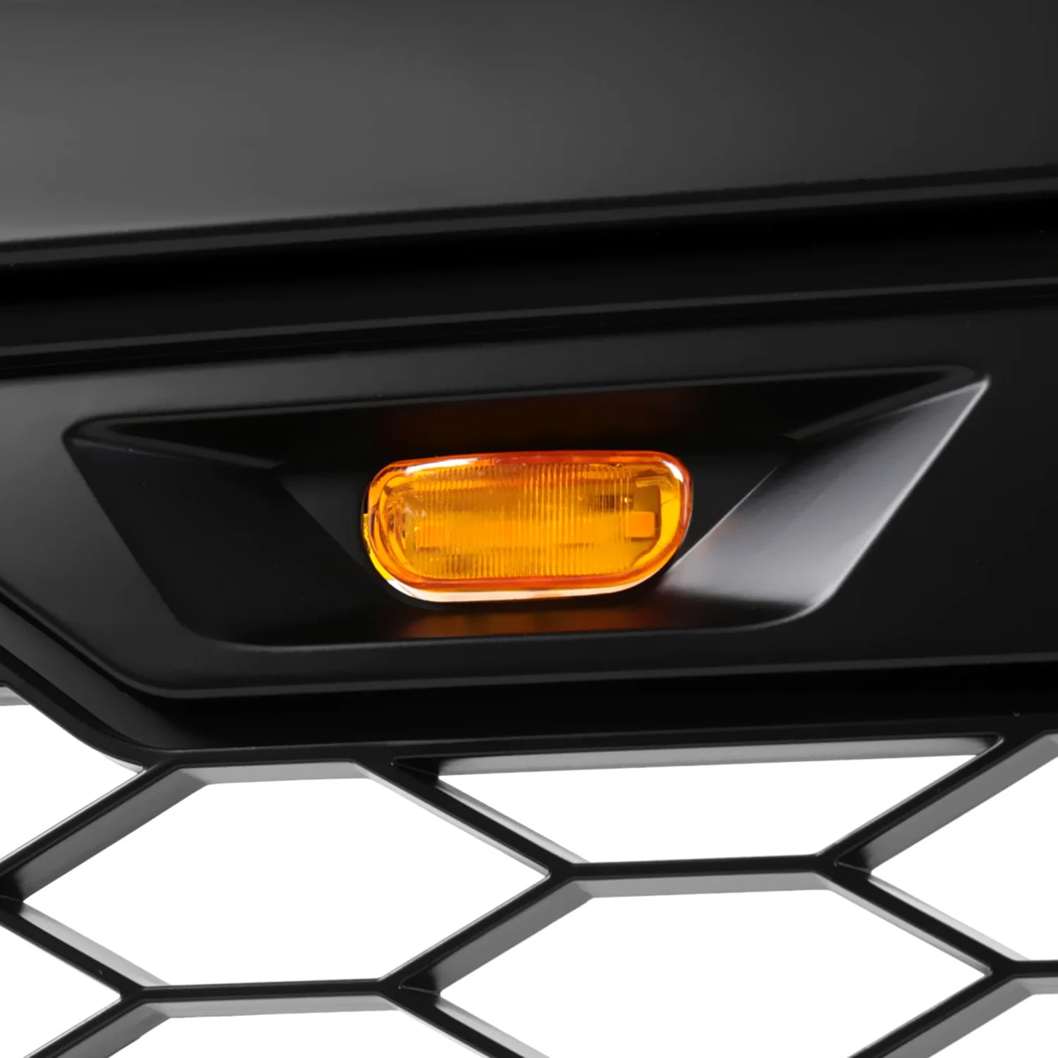 2005-2011 Toyota Tacoma Matte Black Mesh Replacement Grille w/ LED Lights - Image 4