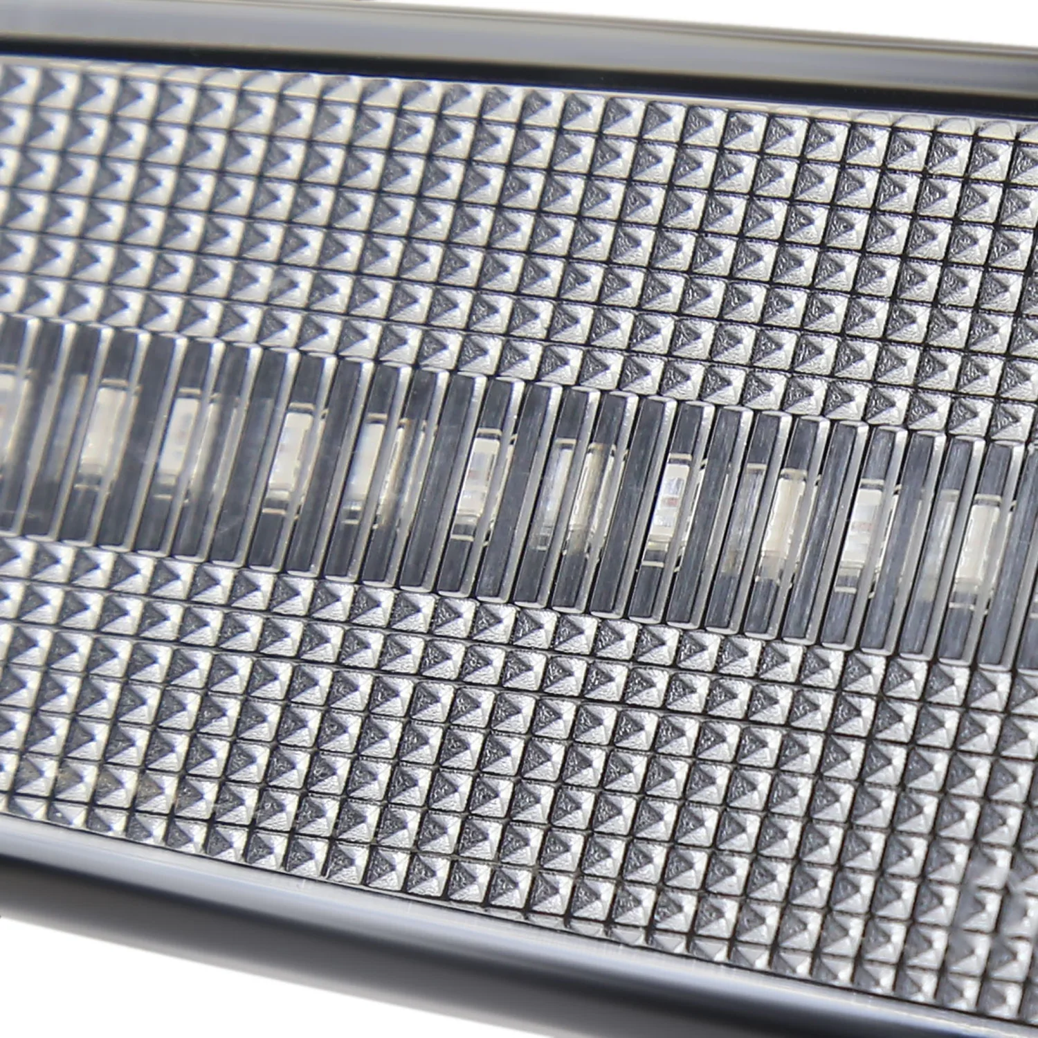 2005-2013 Chevy Corvette C6 Front & Rear LED Side Marker Lights Chrome/Clear - Image 3