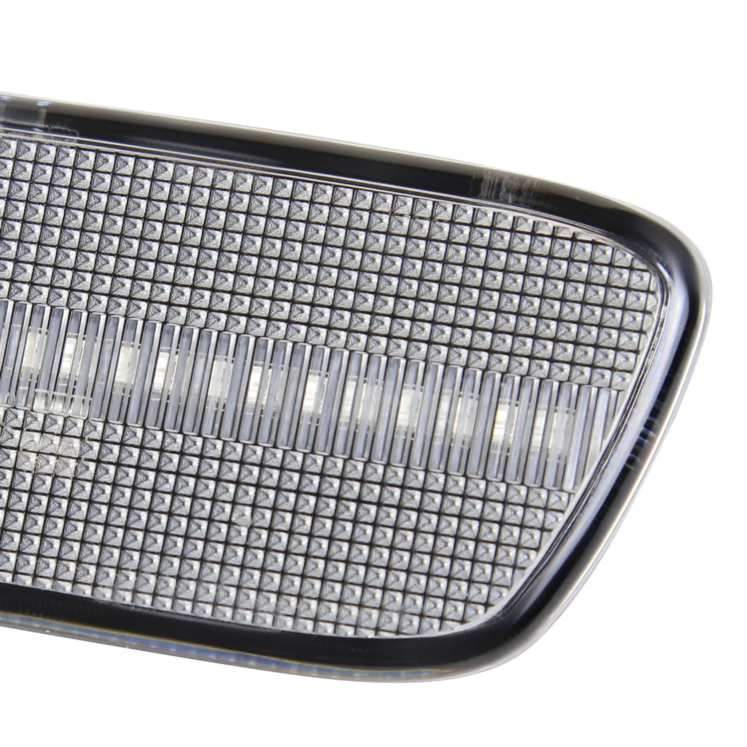 2005-2013 Chevy Corvette C6 Front & Rear LED Side Marker Lights Chrome/Clear - Image 4