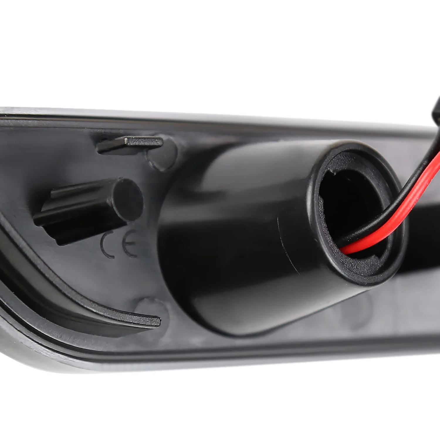 2005-2013 Chevy Corvette C6 Front & Rear LED Side Marker Lights Chrome/Clear - Image 7