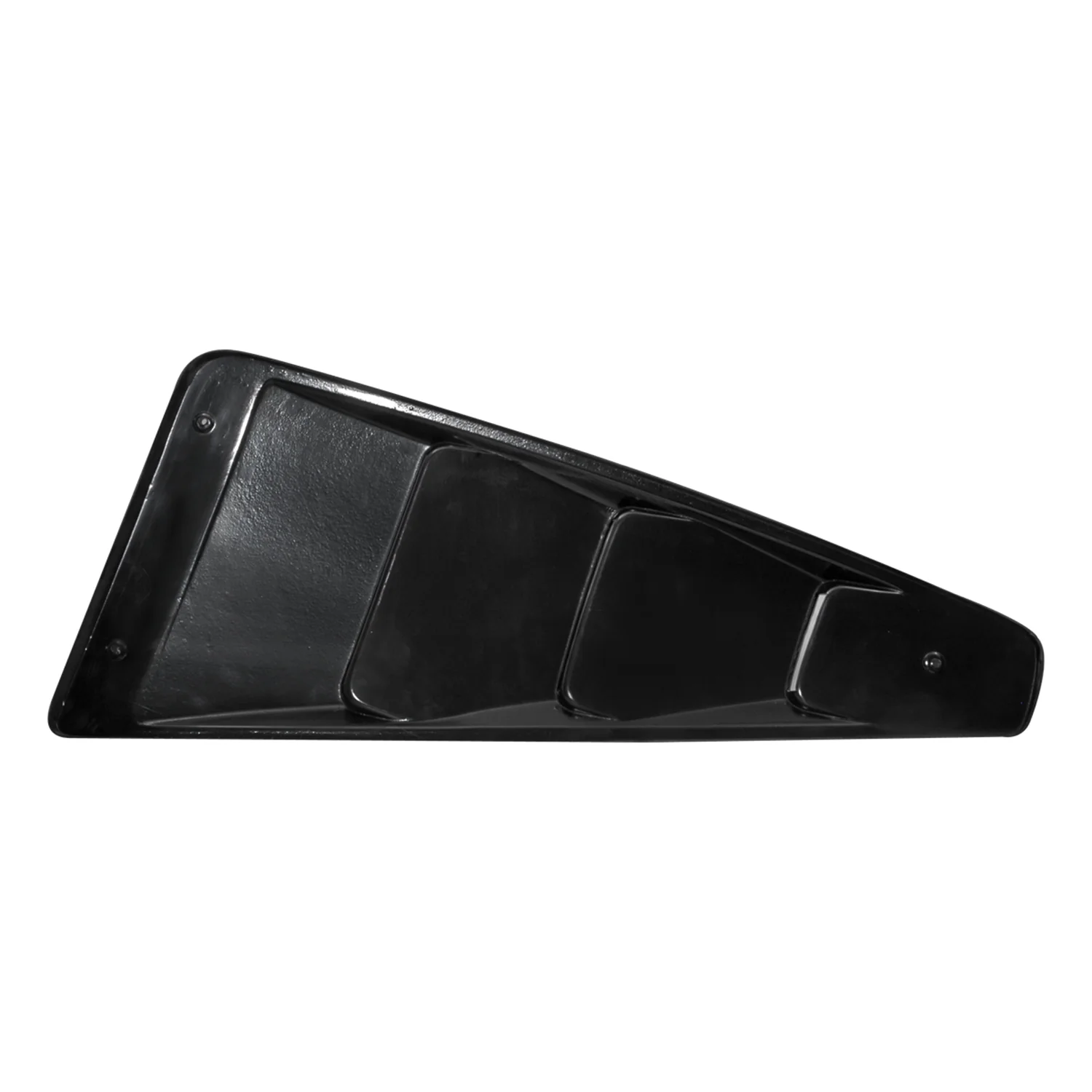 2005-2014 Ford Mustang Matte Black ABS Quarter Side Window Louvers Vent - Image 8