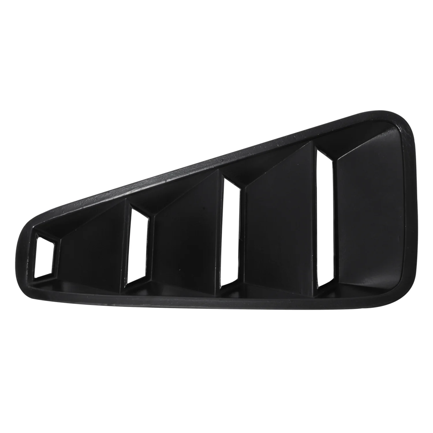 2005-2014 Ford Mustang Textured Black ABS Quarter Side Window Louvers Vent - Image 8