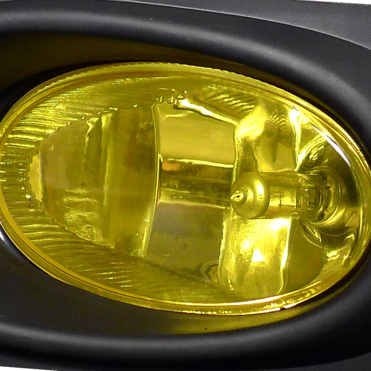 2006-2007 Honda Accord Sedan H11 Fog Lights Kit Chrome Housing/Yellow Lens - Image 2