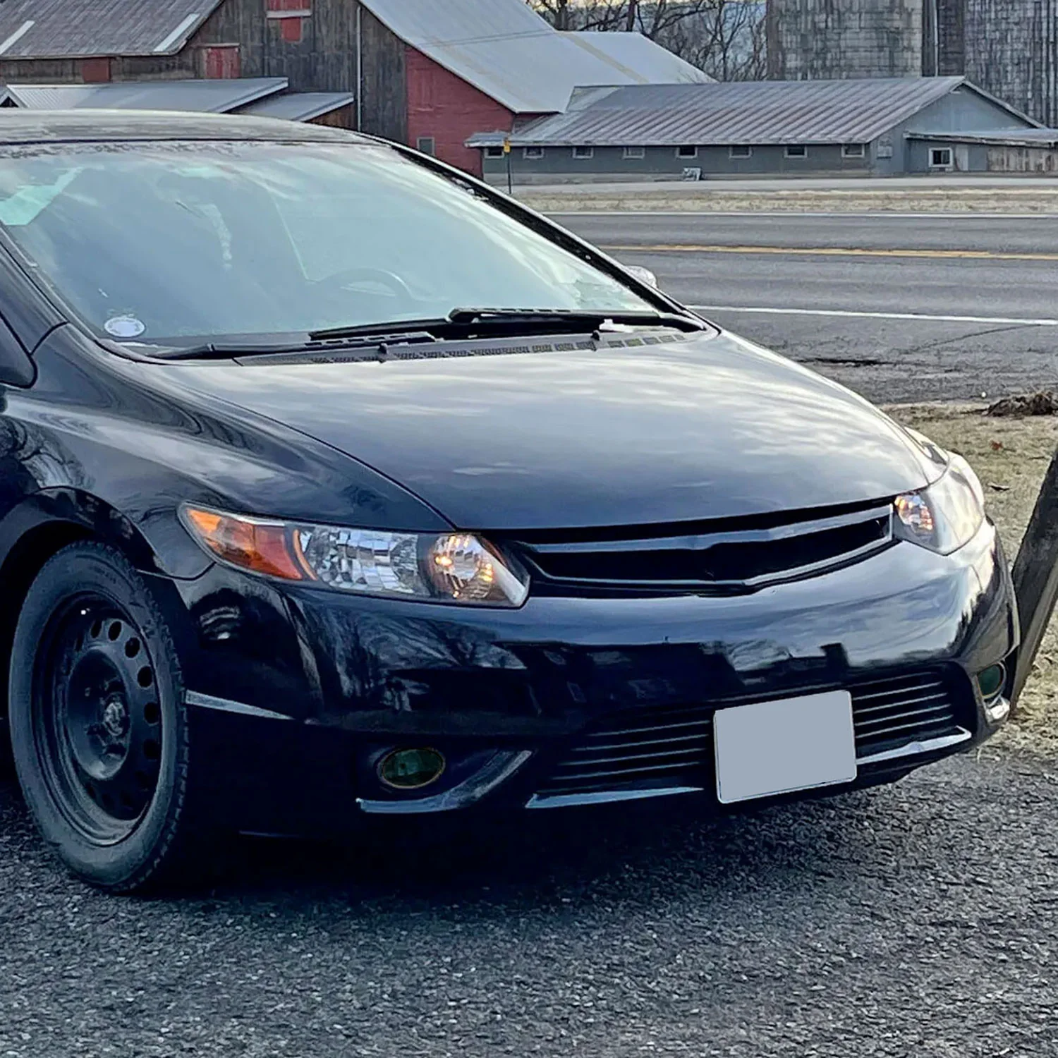 2006-2008 Honda Civic Coupe H11 Fog Lights Kit Chrome Housing/Smoke Lens - Image 10