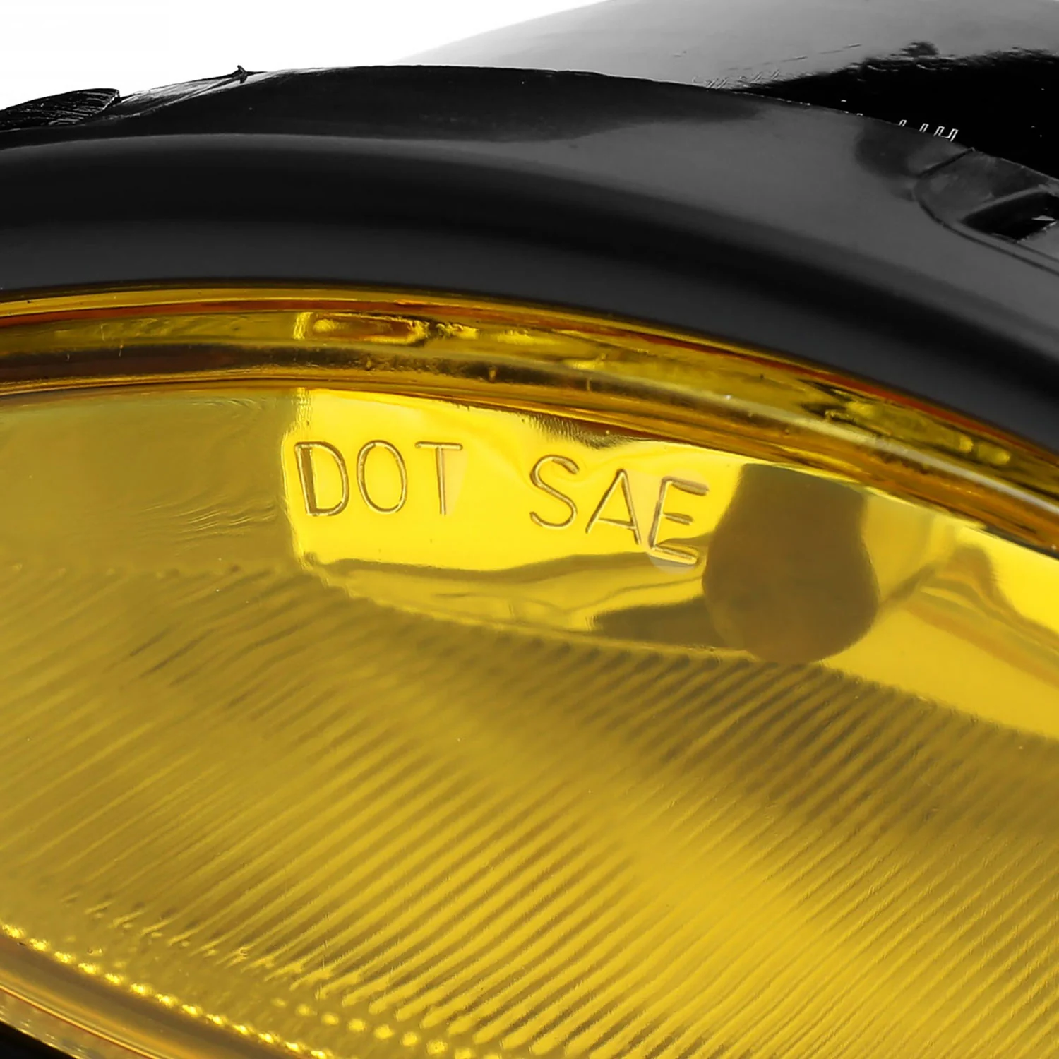 2006-2008 Honda Civic Coupe H11 Fog Lights Kit Chrome Housing/Yellow Lens - Image 4