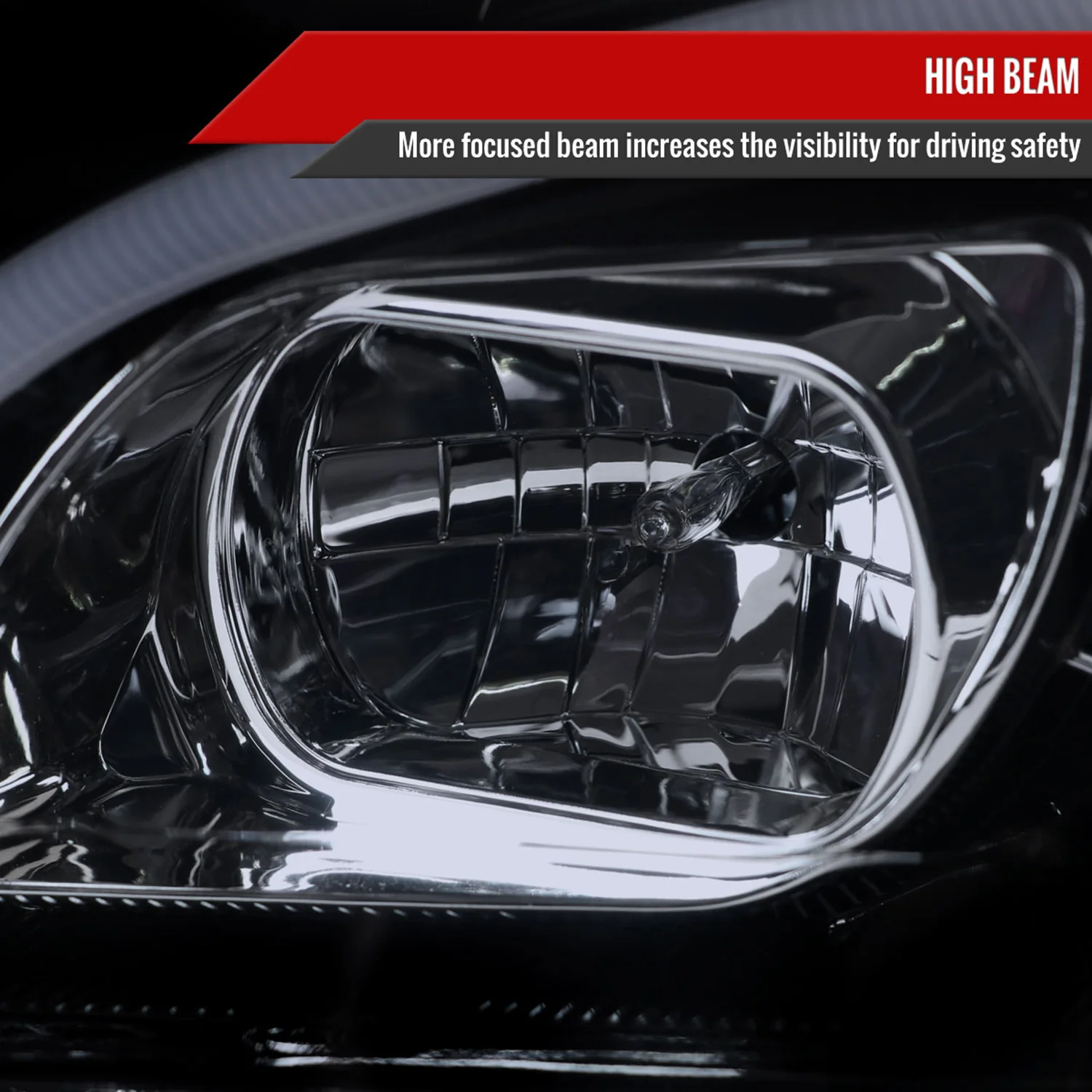 2006-2008 Mercedes Benz W164 ML Class LED Bar Headlights Signal Lights Smoke - Image 4