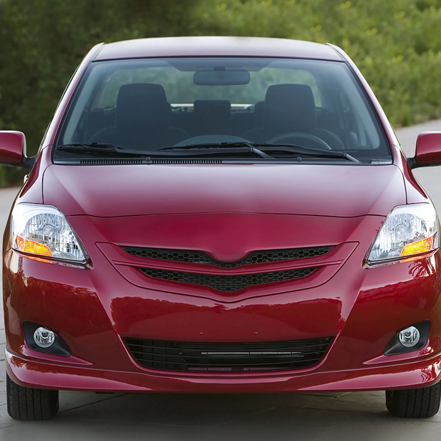 2006-2008 Toyota Yaris Sedan H11 Fog Lights Kit Chrome Housing/Clear Lens - Image 9