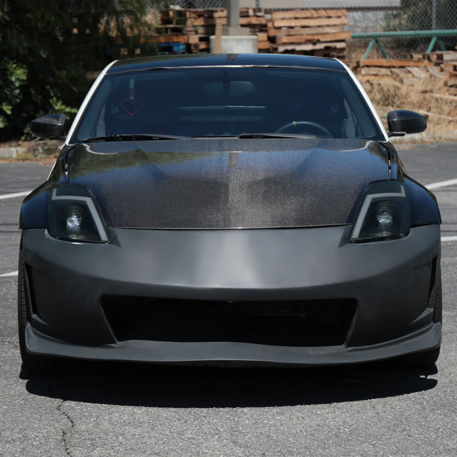 2006-2009 Nissan 350Z Turn Signal Animated LED Bar Projector Headlights Smoke - Image 10