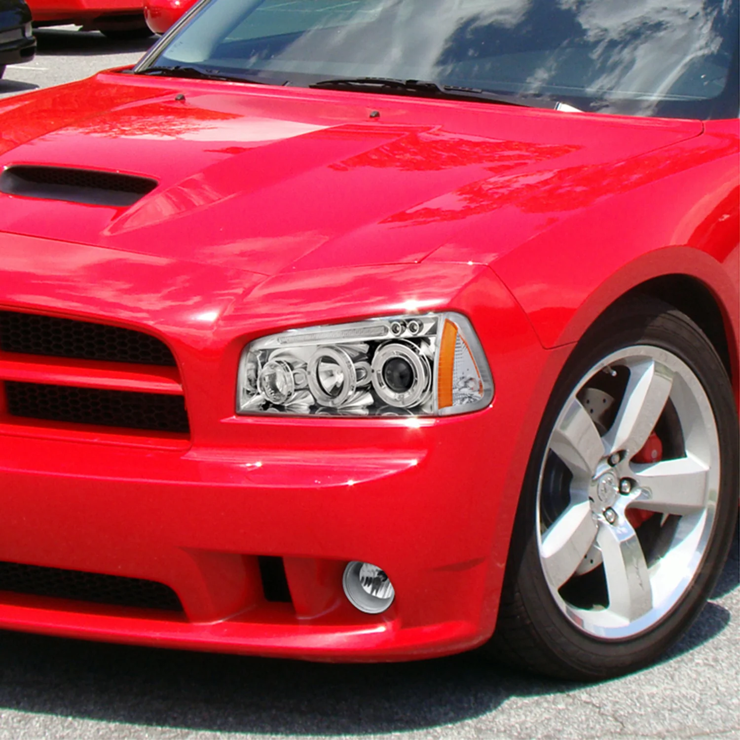 2006-2010 Dodge Charger Corner Lights Chrome Housing/Clear Lens - Image 7
