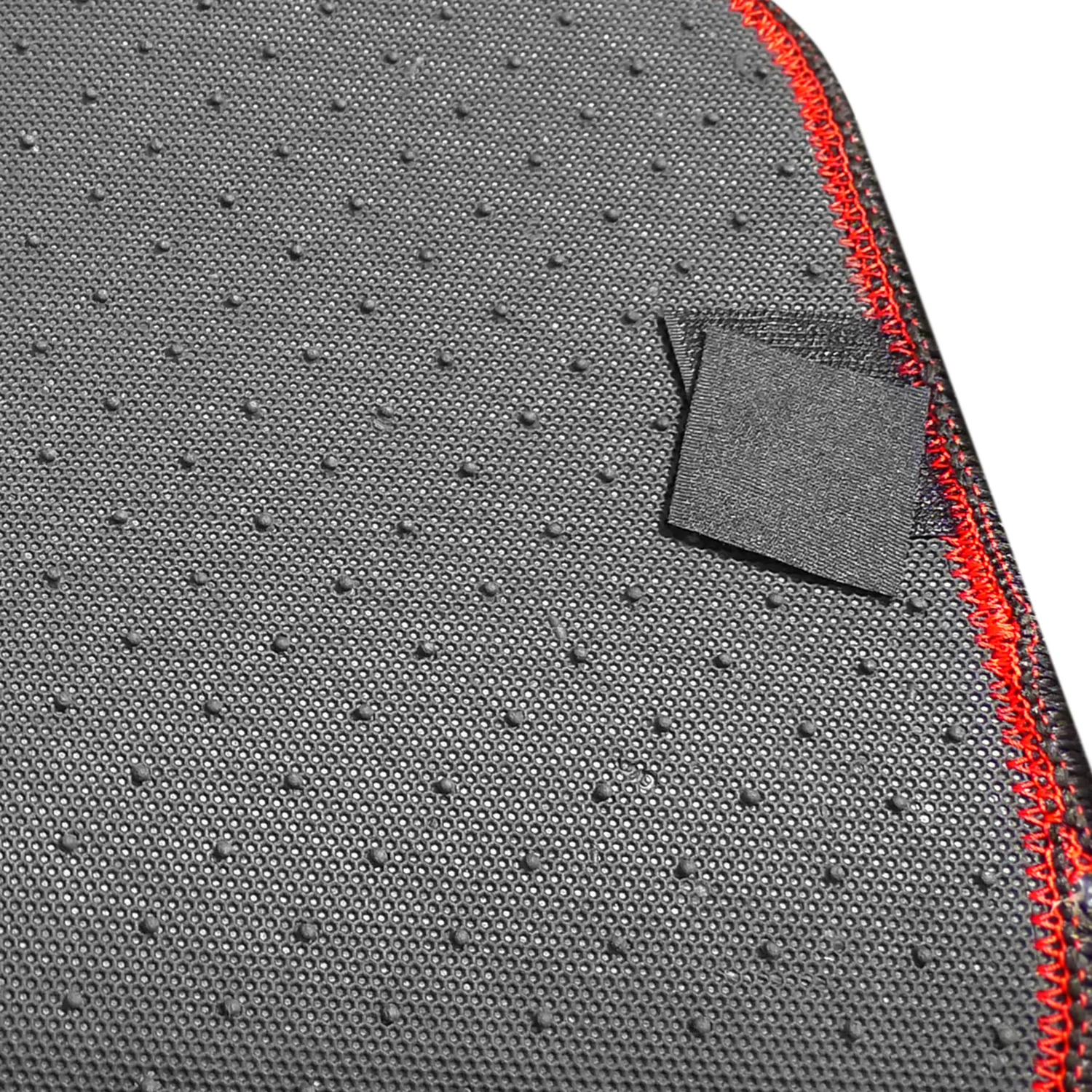 2006-2010 Honda Civic Coupe Black Carpet Floor Mats Red Stitching 4Pcs - Image 7