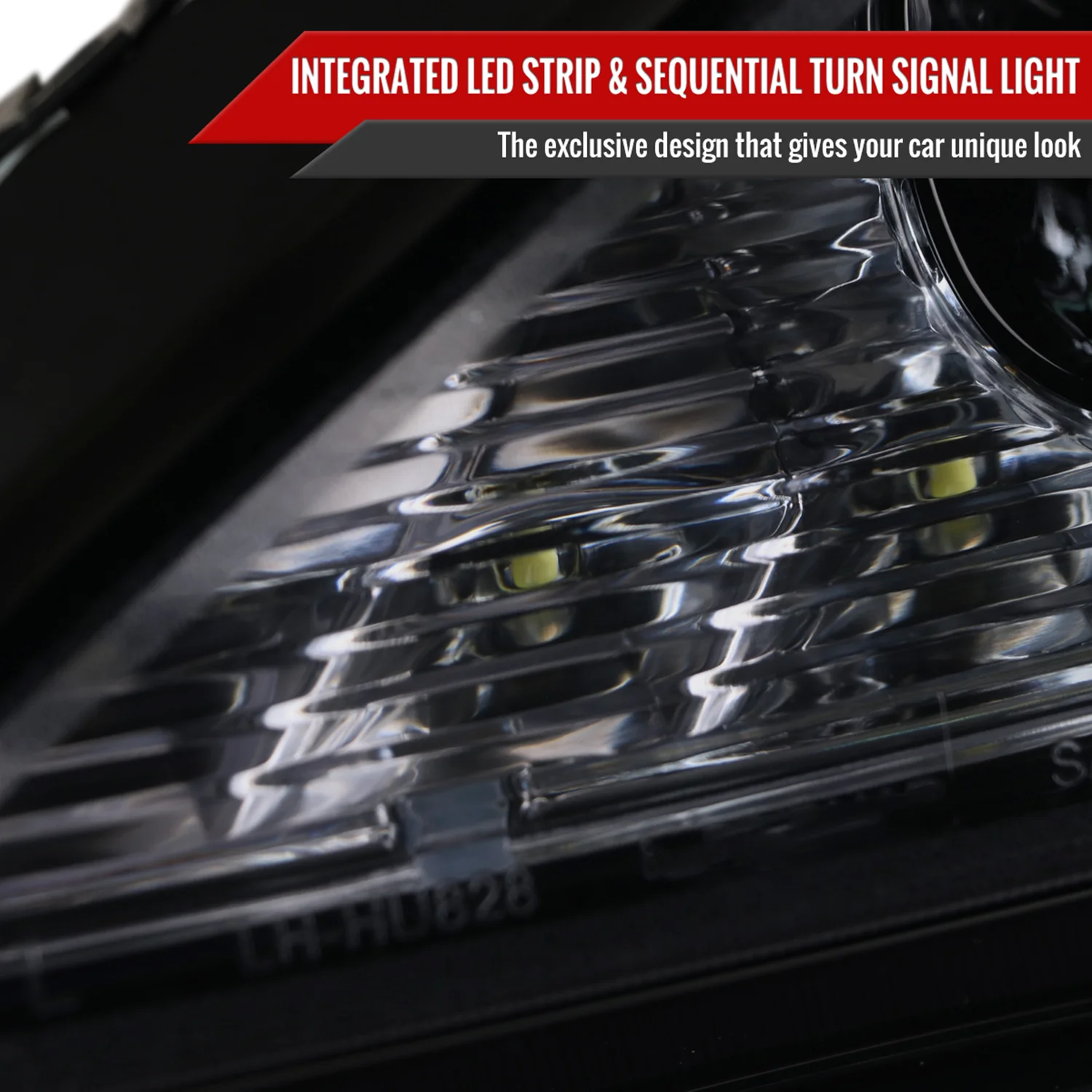 2006-2010 Lexus IS250/IS350 LED Light Projector Headlights Turn Signals Smoke - Image 5