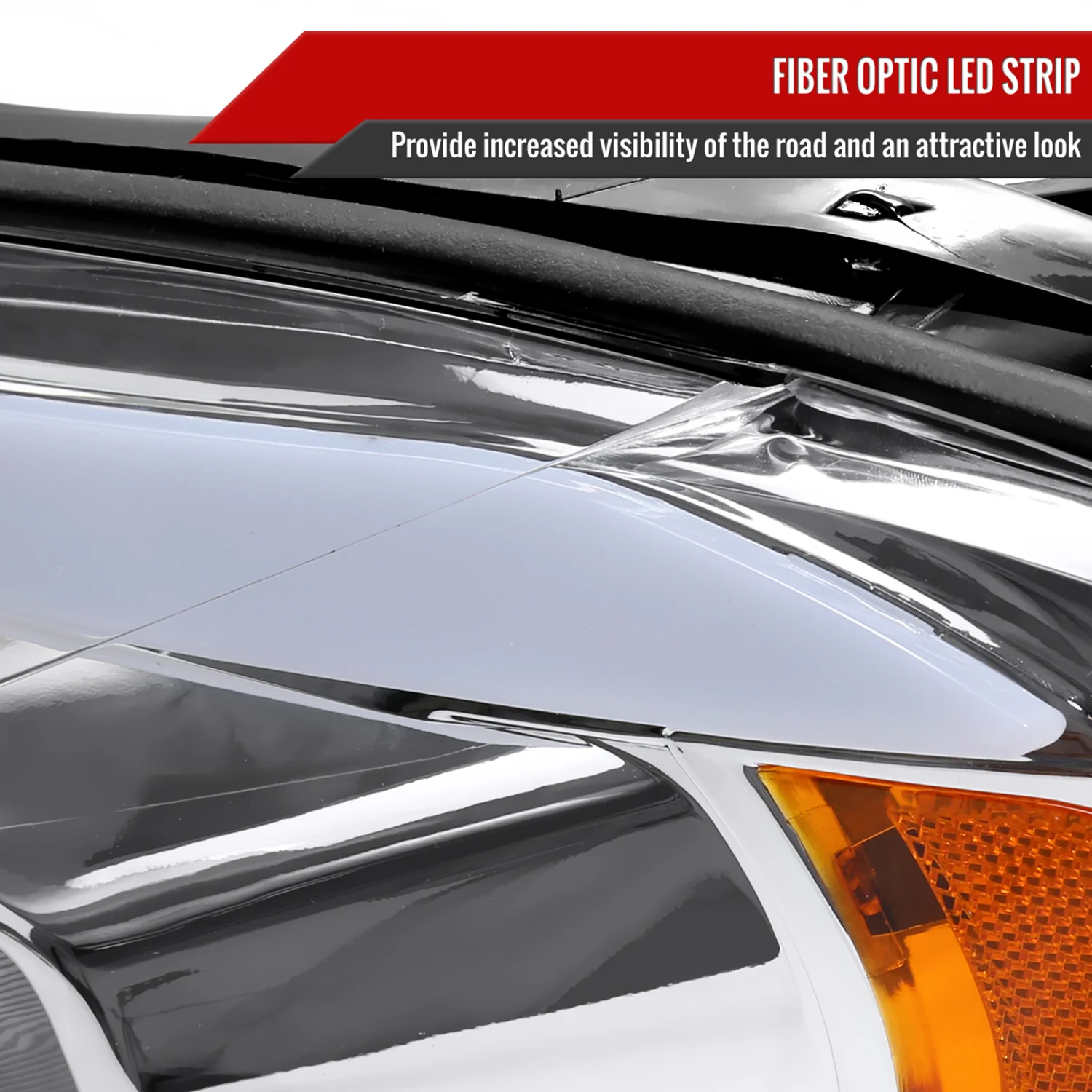 2006-2013 Chevy Impala/Monte Carlo/Impala Limited Factory Headlights Chrome - Image 5