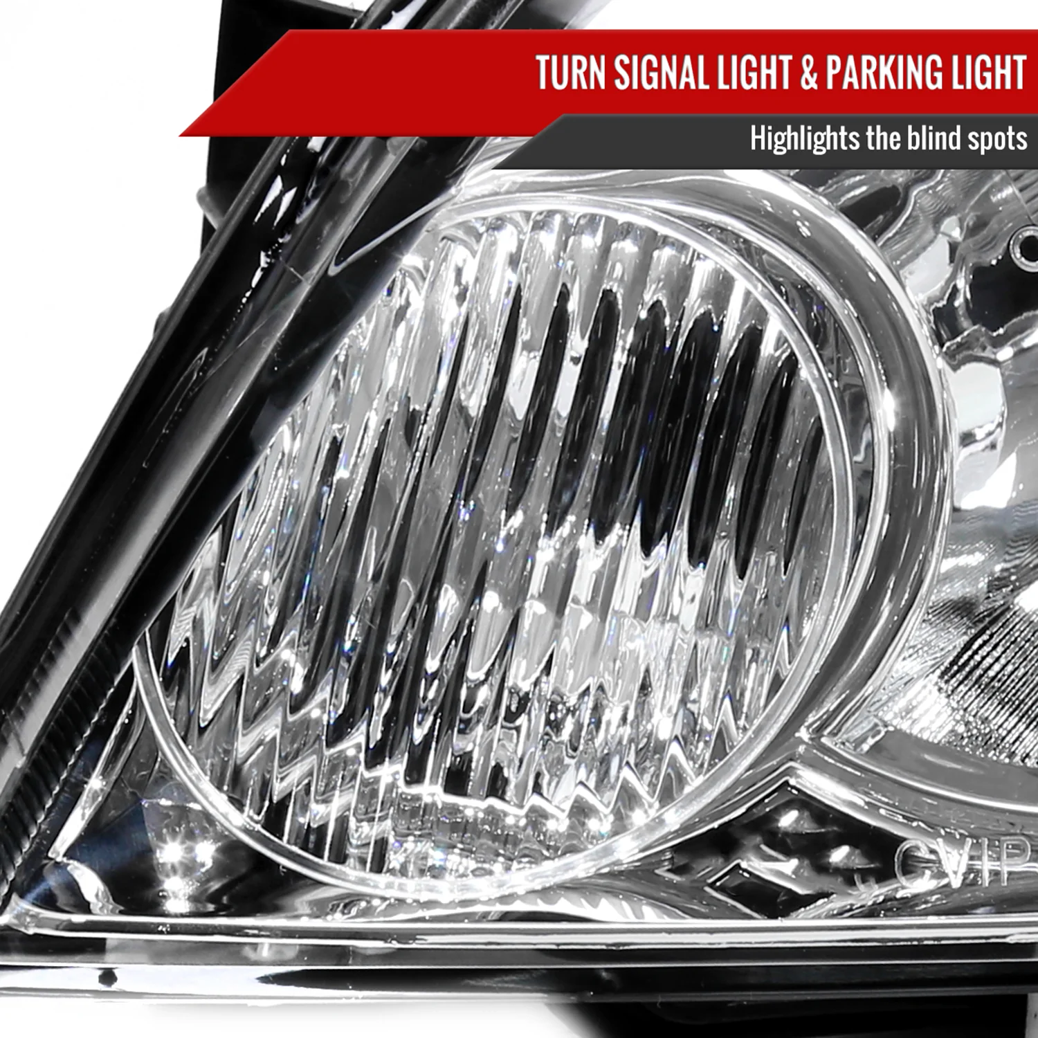 2006-2013 Chevy Impala/Monte Carlo/Impala Limited Factory Headlights Chrome - Image 6
