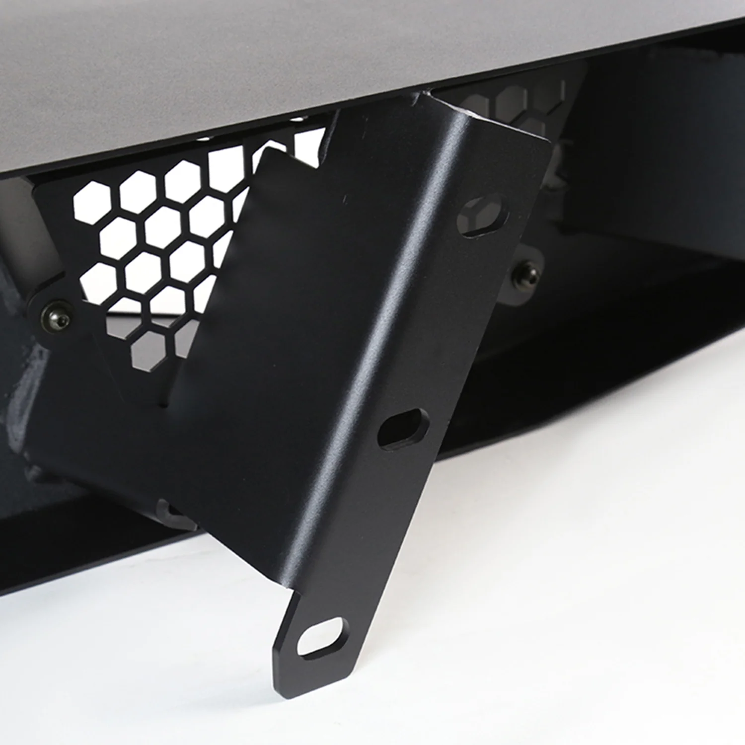 2006-2014 Ford F-150 Black Heavy Duty Steel Rear Step Bumper - Image 7