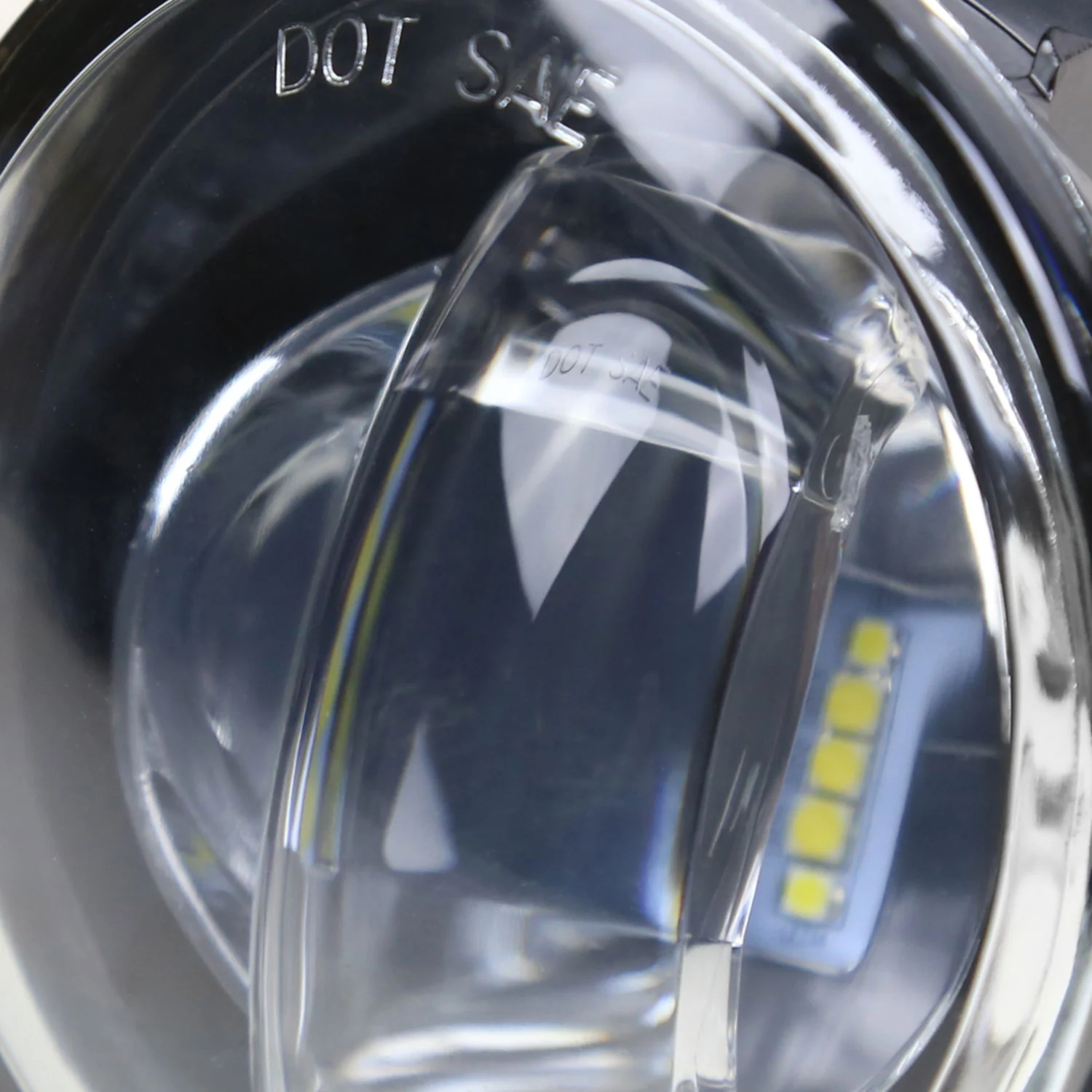2006-2015 Toyota Lexus SMD LED Projector Fog Lights Kit Chrome/Clear Lens - Image 4