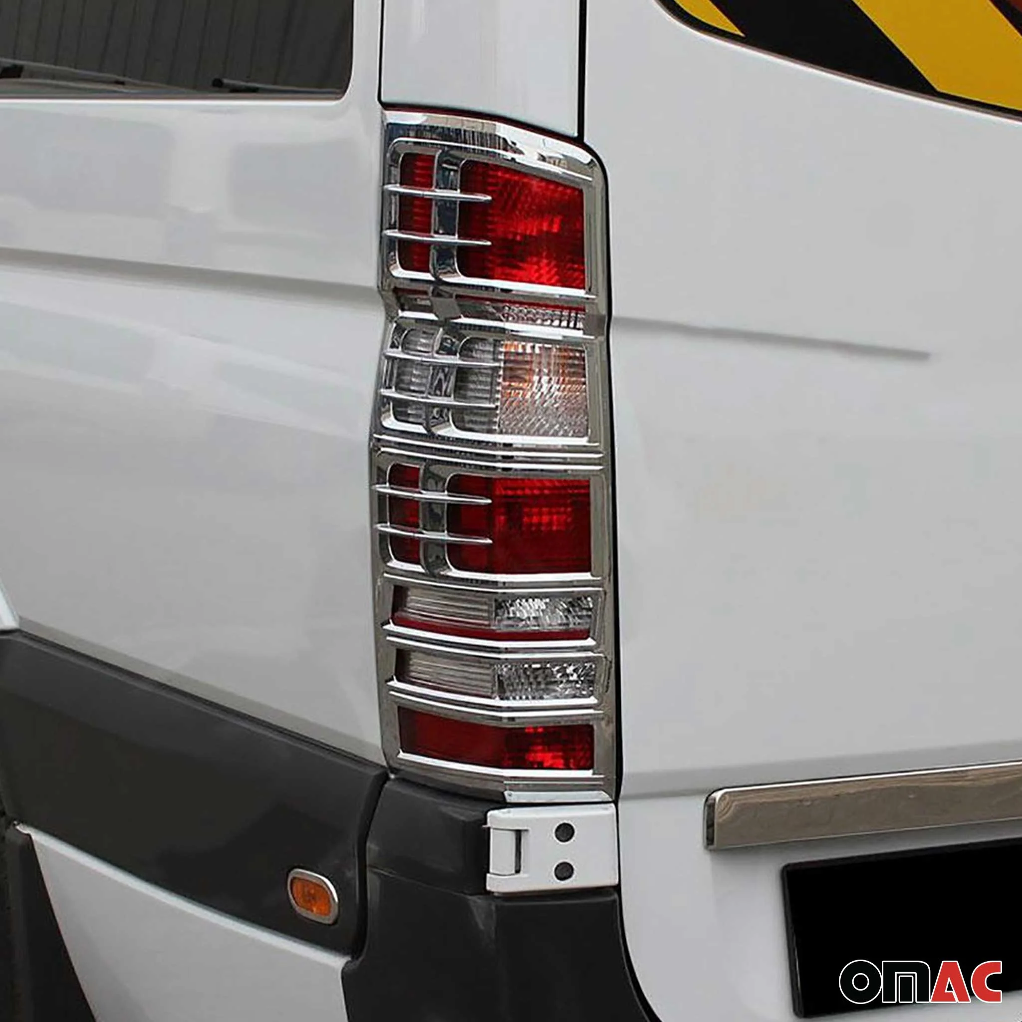 2006-2018 Mercedes Sprinter W906 Trunk Tail Light Trim Frame Chrome 2 Pcs - Image 2