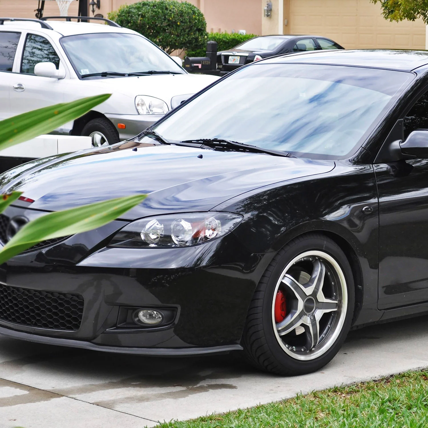 2007-2009 Mazda 3 Sedan H11 Fog Lights Kit Chrome Housing/Clear Lens - Image 10