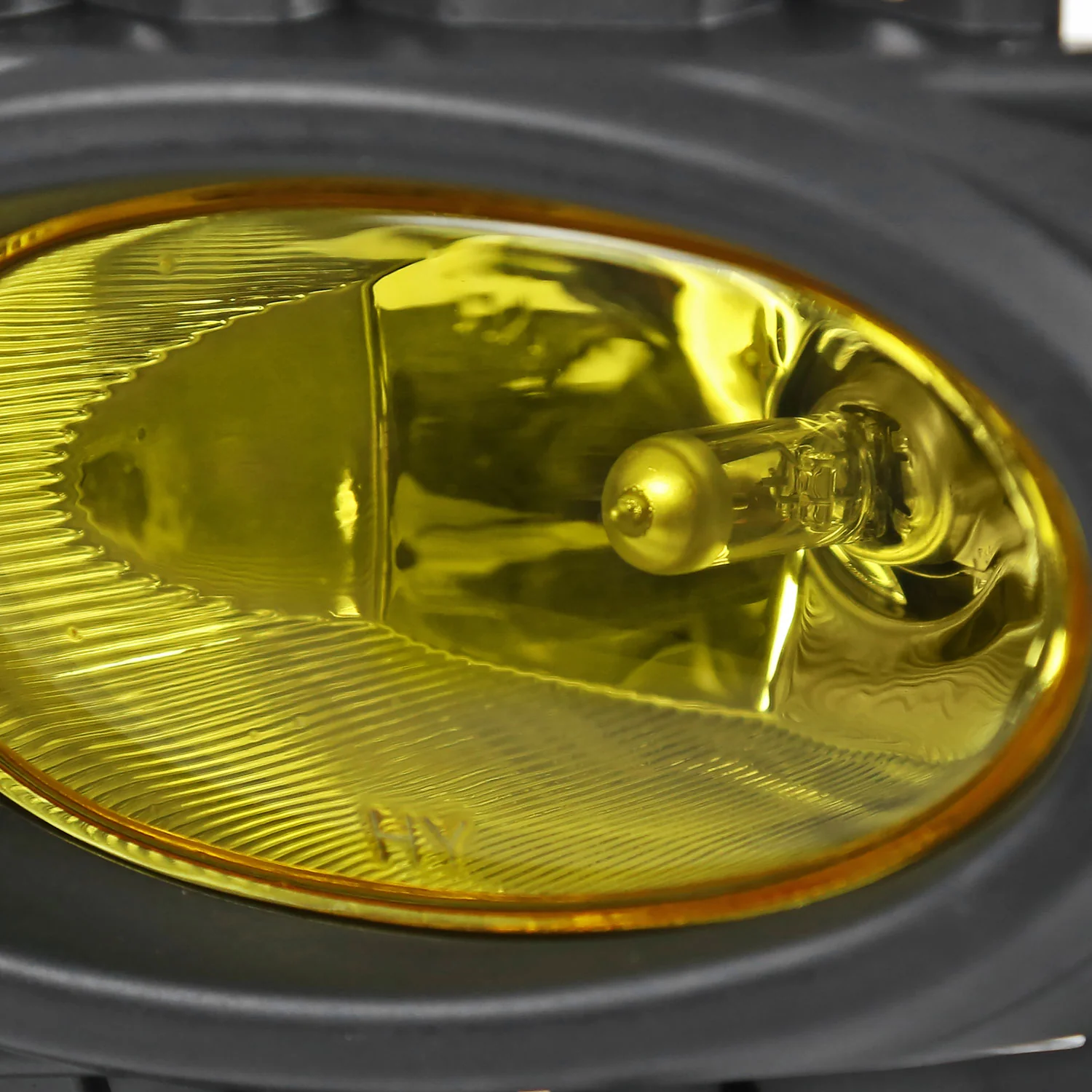 2007-2009 Mazda 3 Sedan H11 Fog Lights Kit Chrome Housing/Yellow Lens - Image 2
