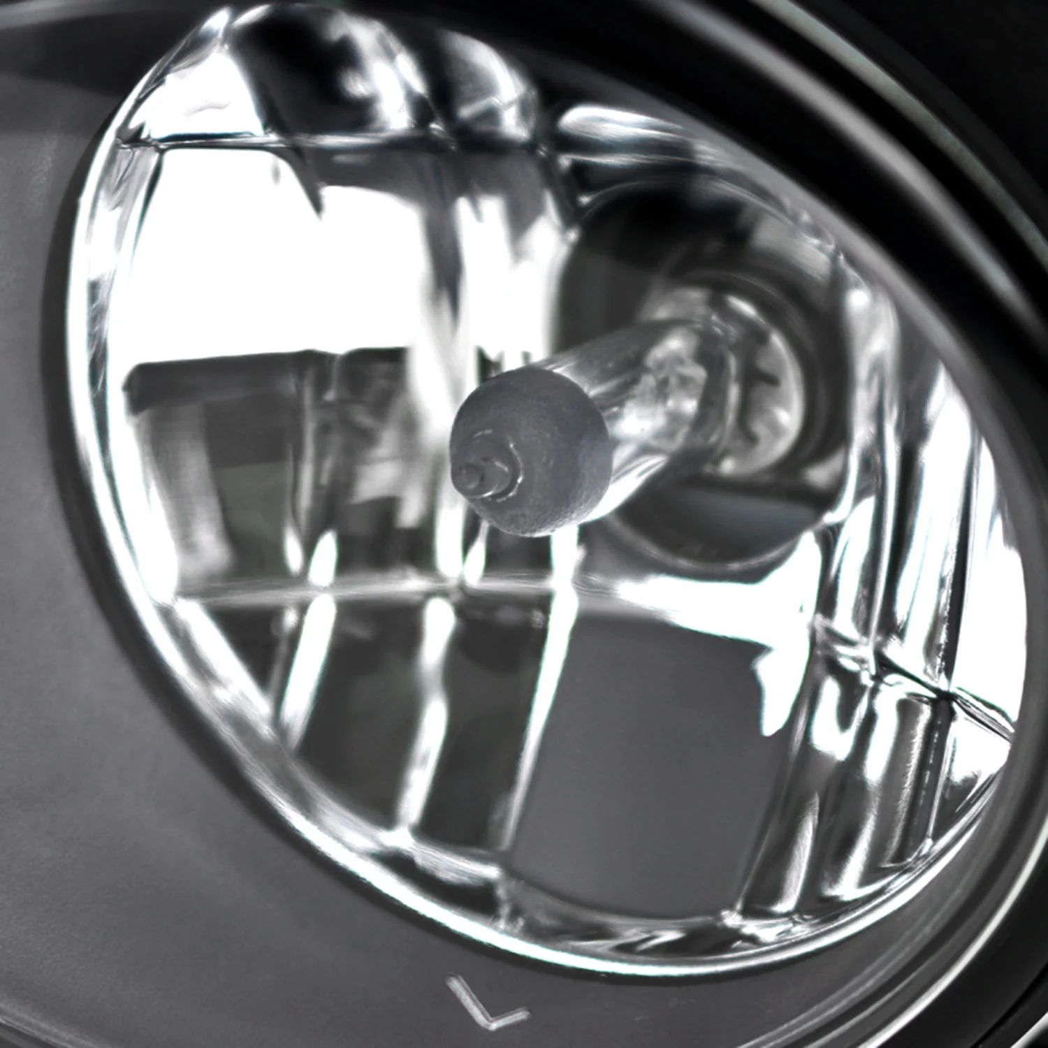 2007-2009 Nissan Altima Sedan H11 Fog Lights Kit Chrome Housing/Clear Lens - Image 2