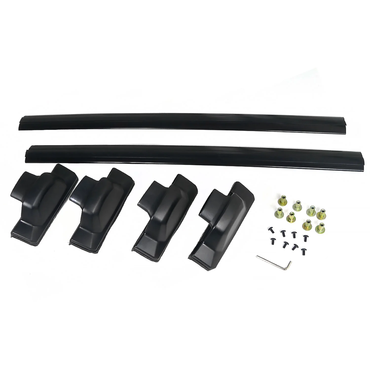 2007-2011 Honda CR-V Aluminum Roof Rack Cross Bars Black - Image 8
