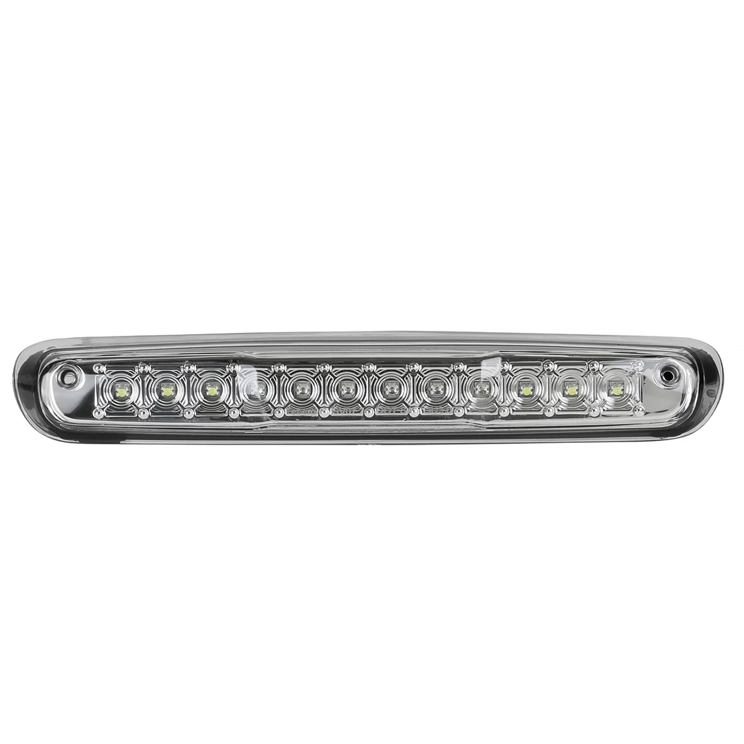 2007-2012 Chevy Silverado/ GMC Sierra LED 3rd Brake Light Chrome/Clear Lens - Image 6