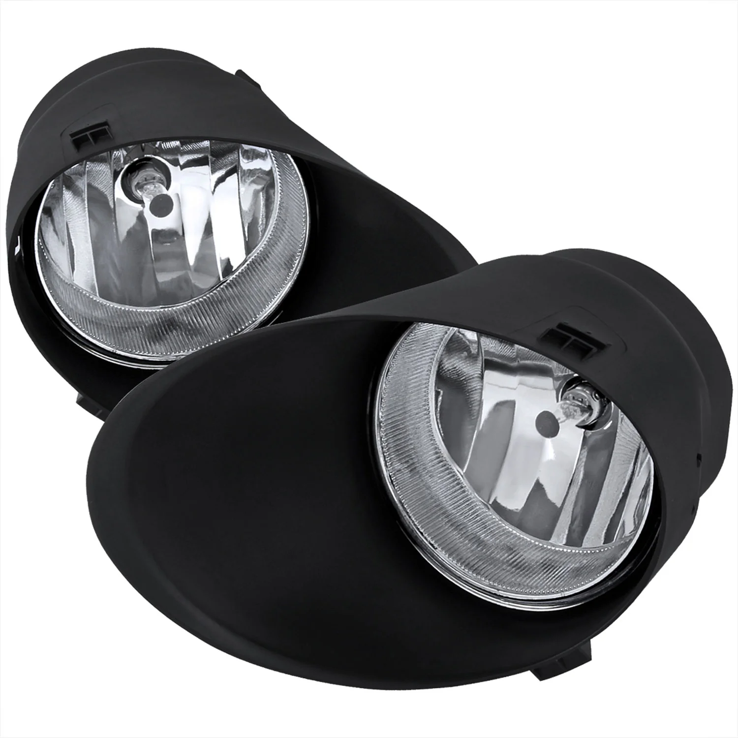 2007-2013 Toyota Tundra/Sequoia H10 Fog Lights Kit Chrome Housing/Clear Lens