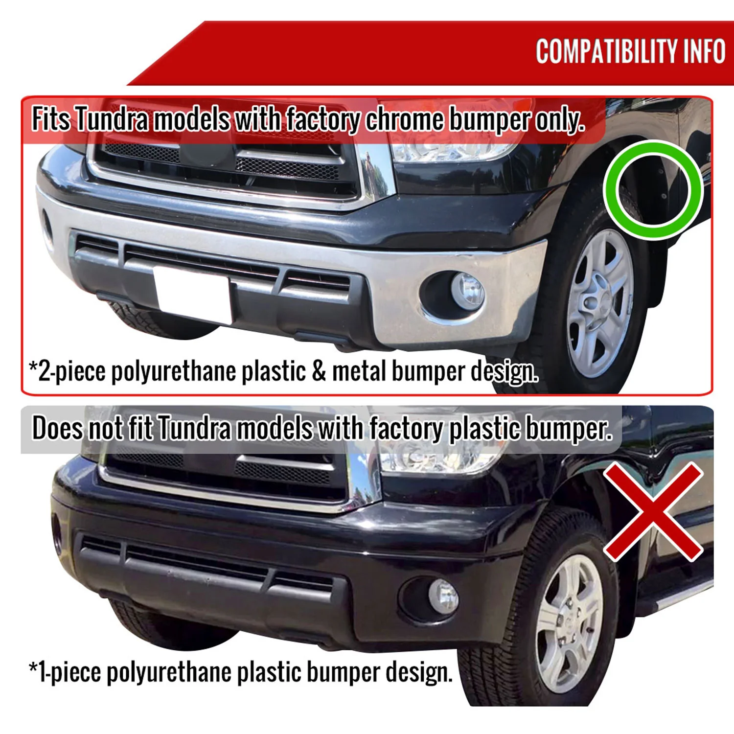 2007-2013 Toyota Tundra/Sequoia H10 Fog Lights Kit Chrome Housing/Clear Lens - Image 6